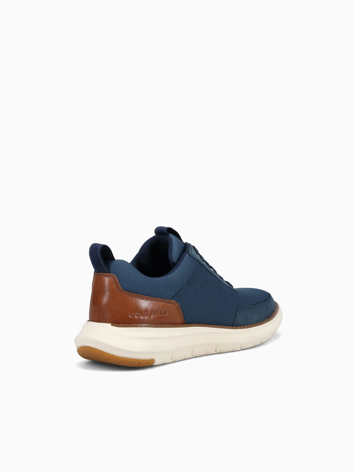 Grand Remix Sneaker Navy Tan leather - Image 4