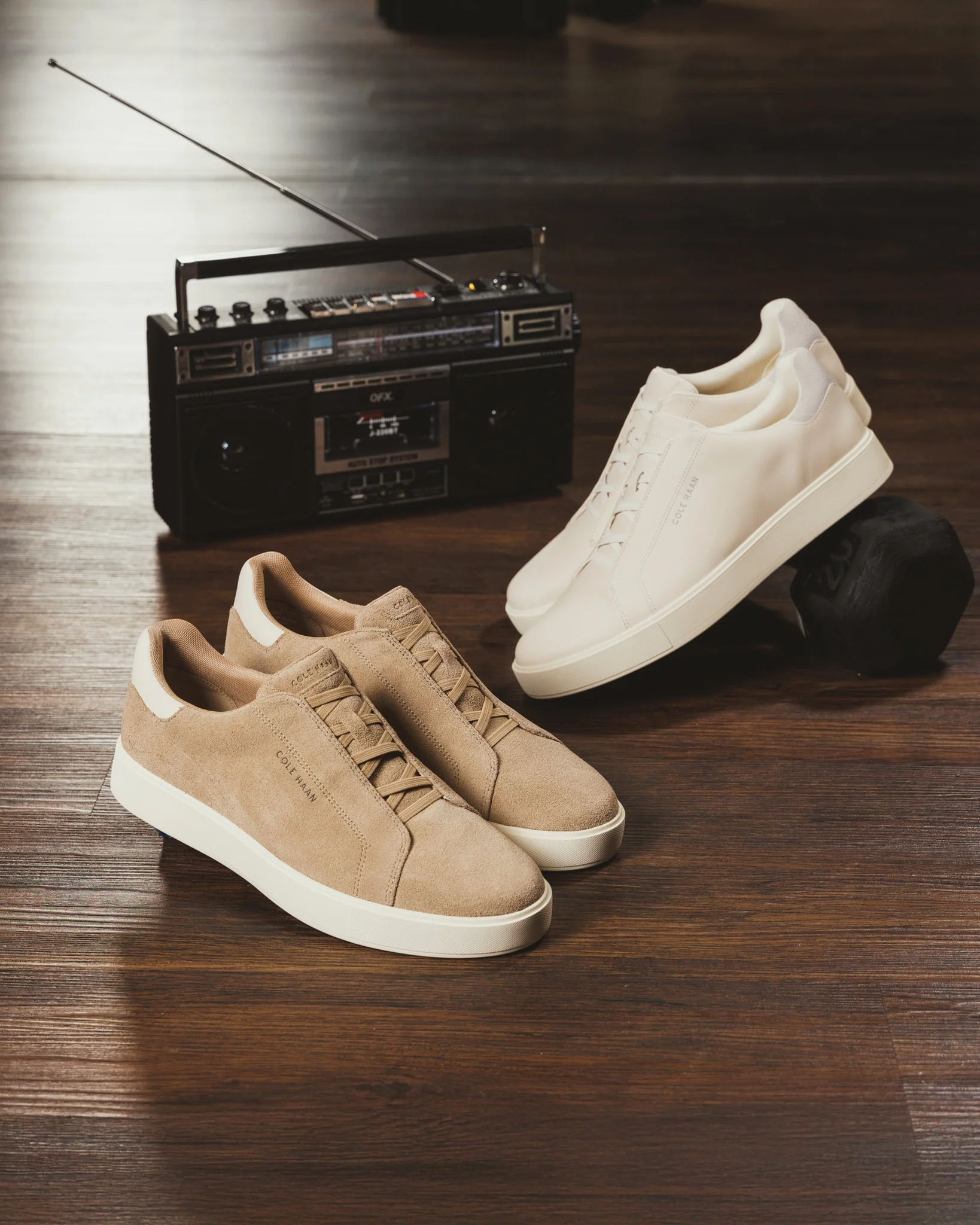 Grandpro Luxe Slip On Ivory Ivory leathe - Image 3