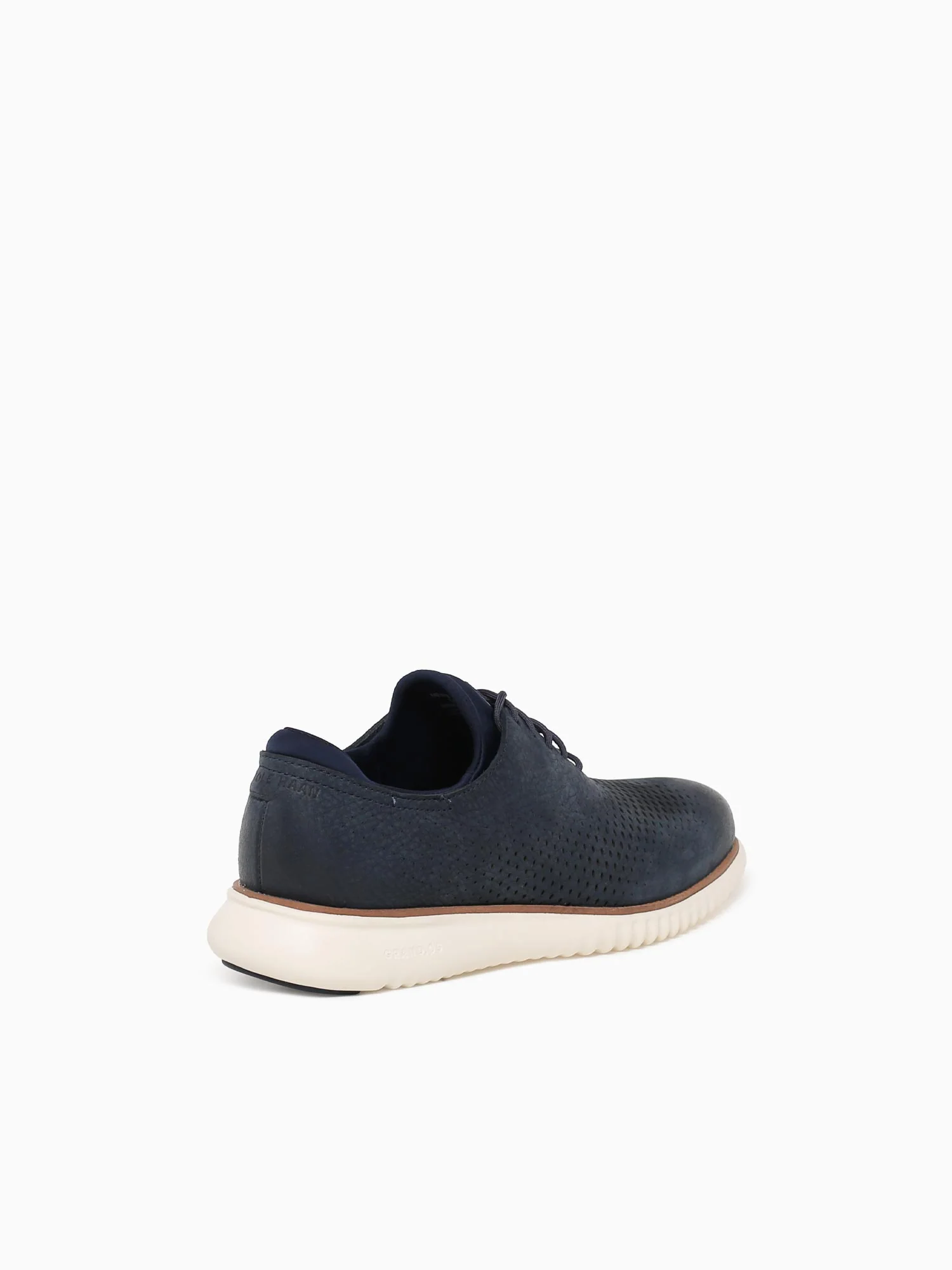 Zerogrand Laser Wing Tip Navy Ivory nbk - Image 4