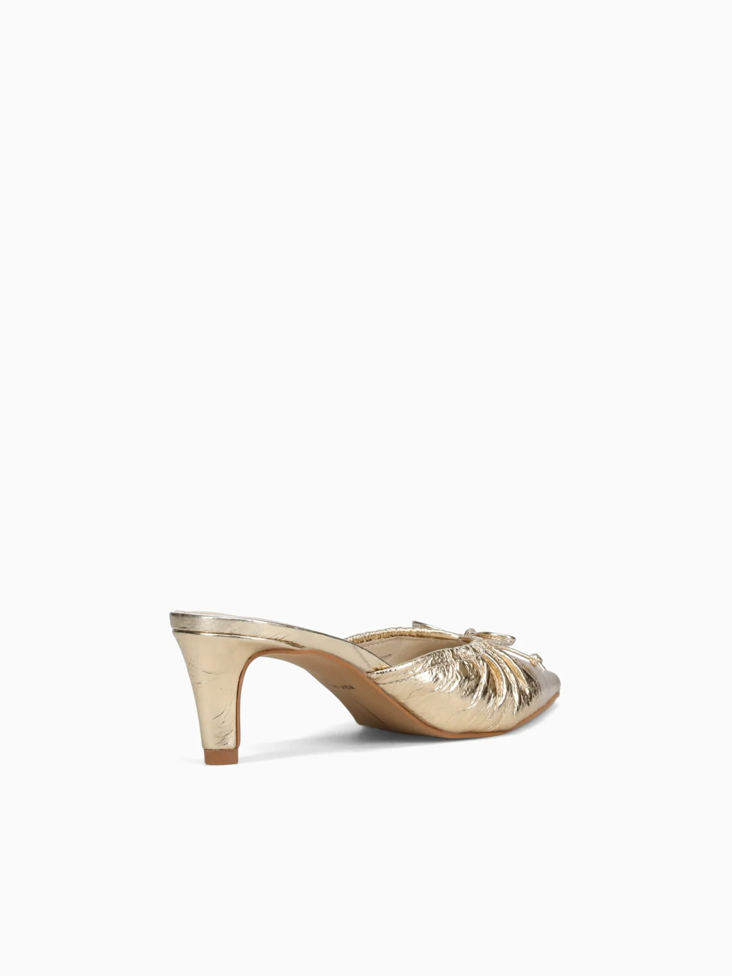 Kairi Mid Gold Distressed Leather - Image 4