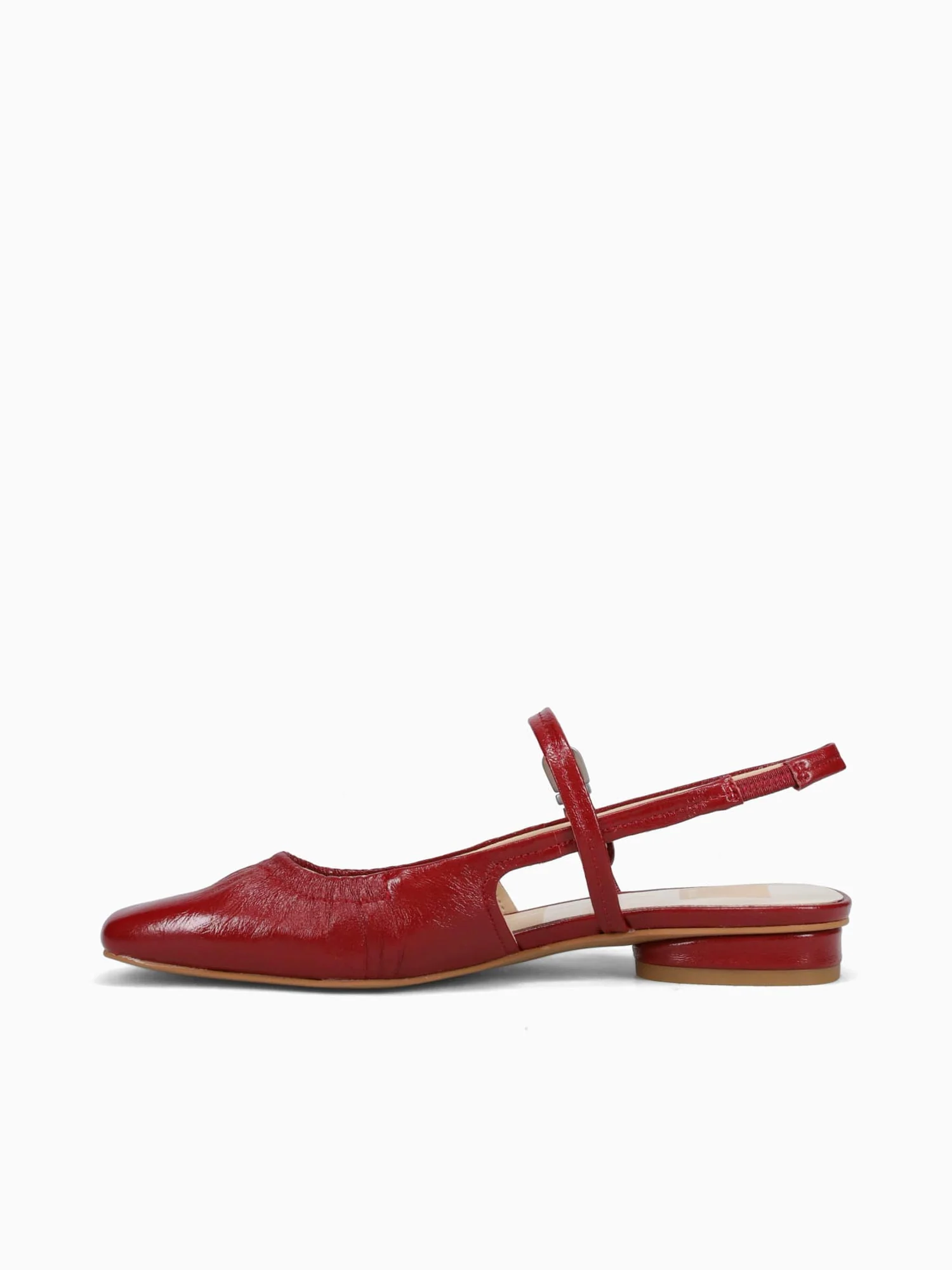 Rianne Red Crinckle Patent - Image 3