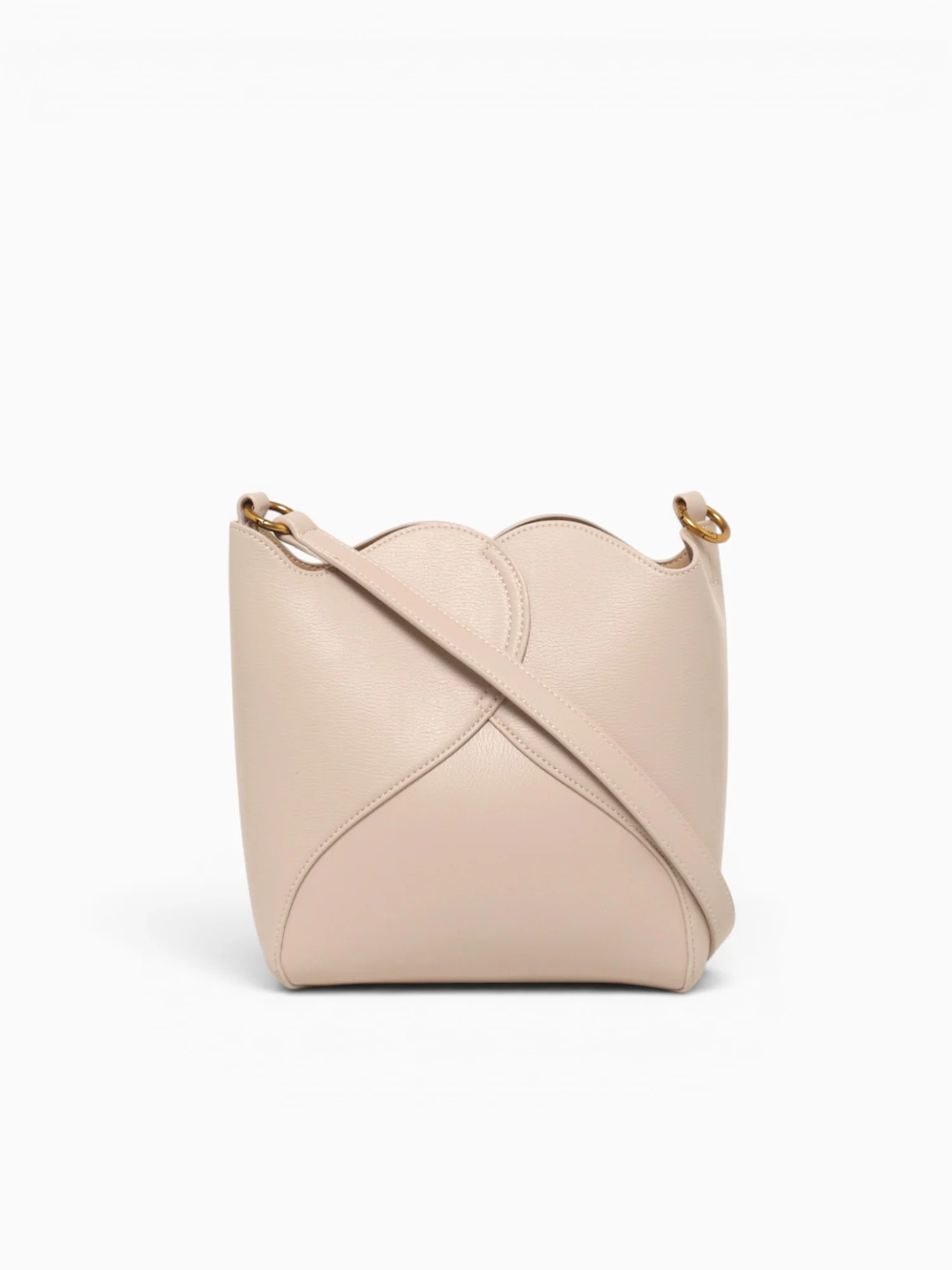 Curved Shoulder Bag Off White - Image 3