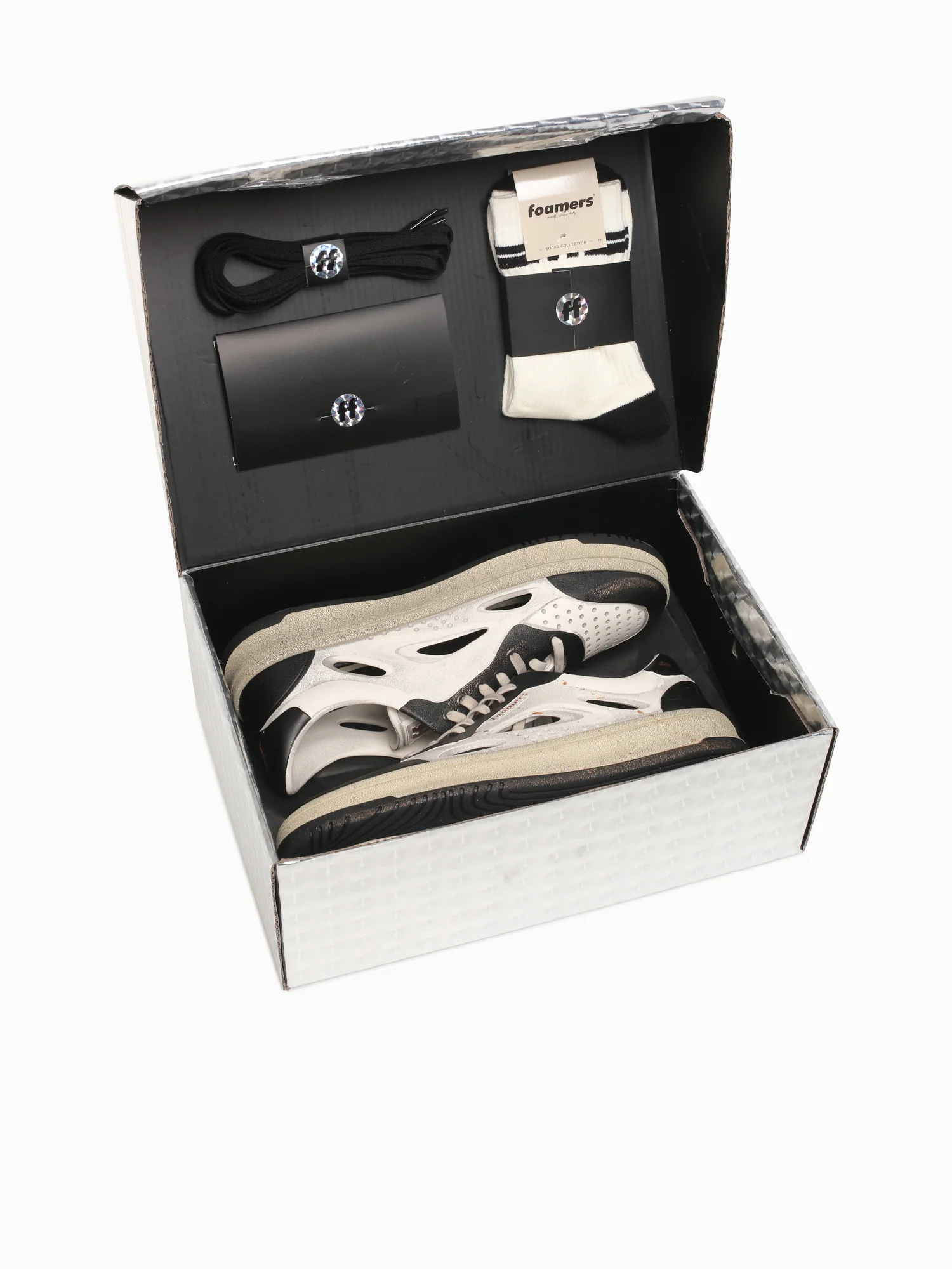 F6 F6 011 Off White Black eva - Image 7
