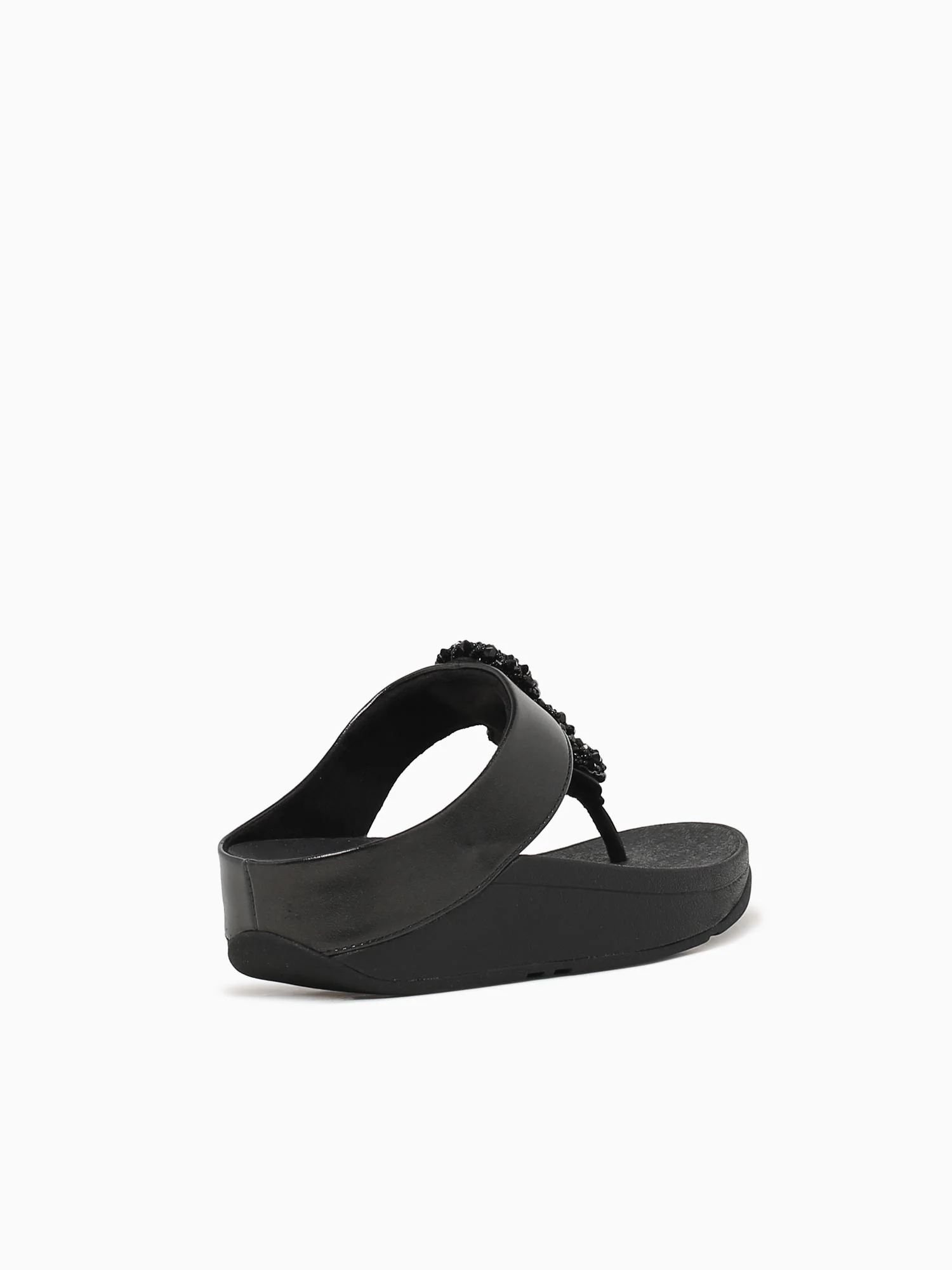 Fino Beadiebotton Metallic Black Leathe - Image 4