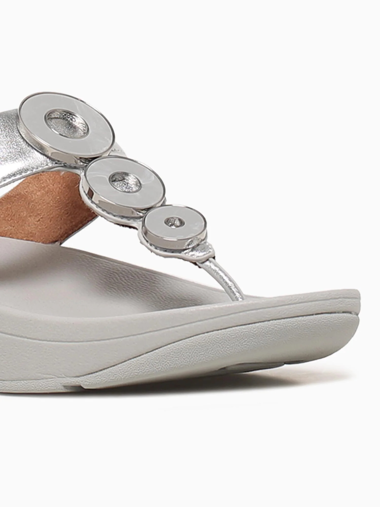 Fino Resinhoop Silver Leather - Image 6