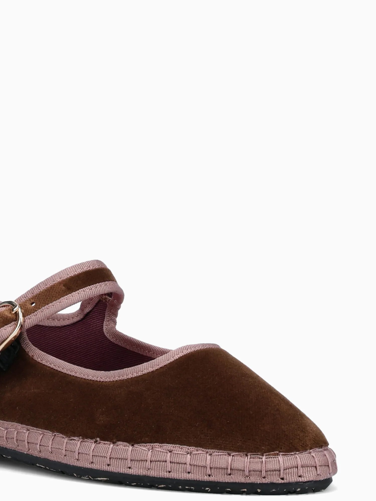 Mary Jane Balthasar Light  Brown Velvet - Image 7