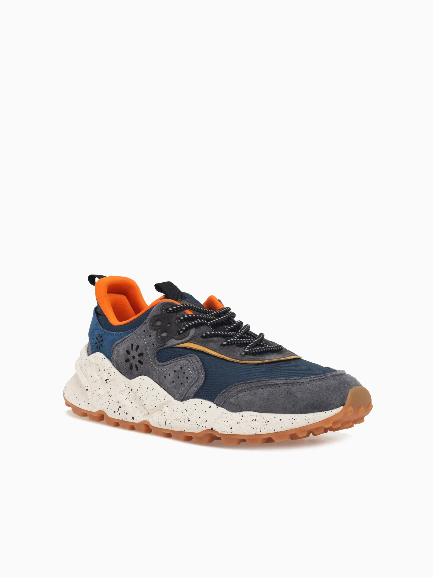 Kotetsu Man Navy Suede Nylon - Image 2