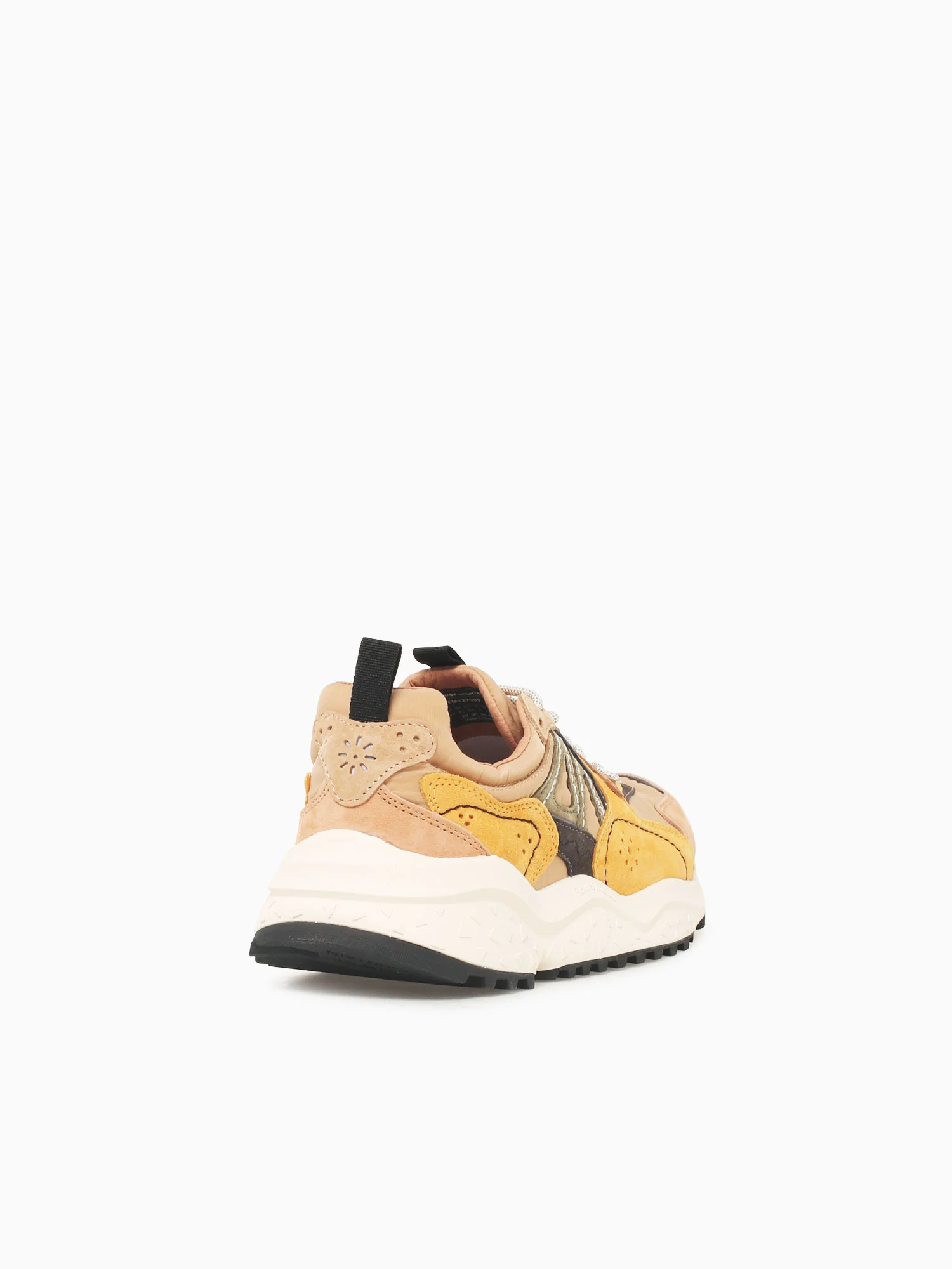Solin Uni Orange Zucca suede Nylon - Image 4