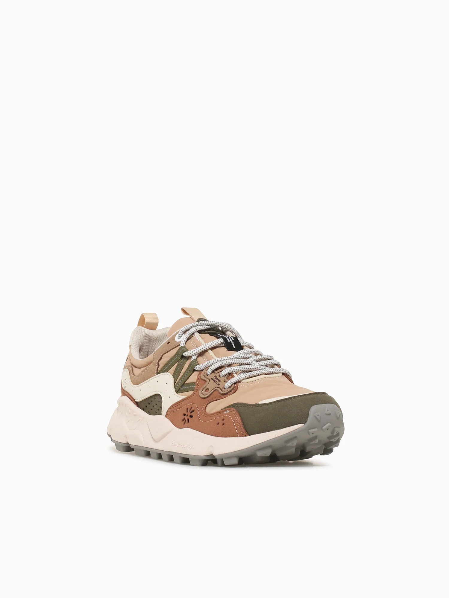Yamano 3 Man Dk Grey Sand suede Nylon - Image 2
