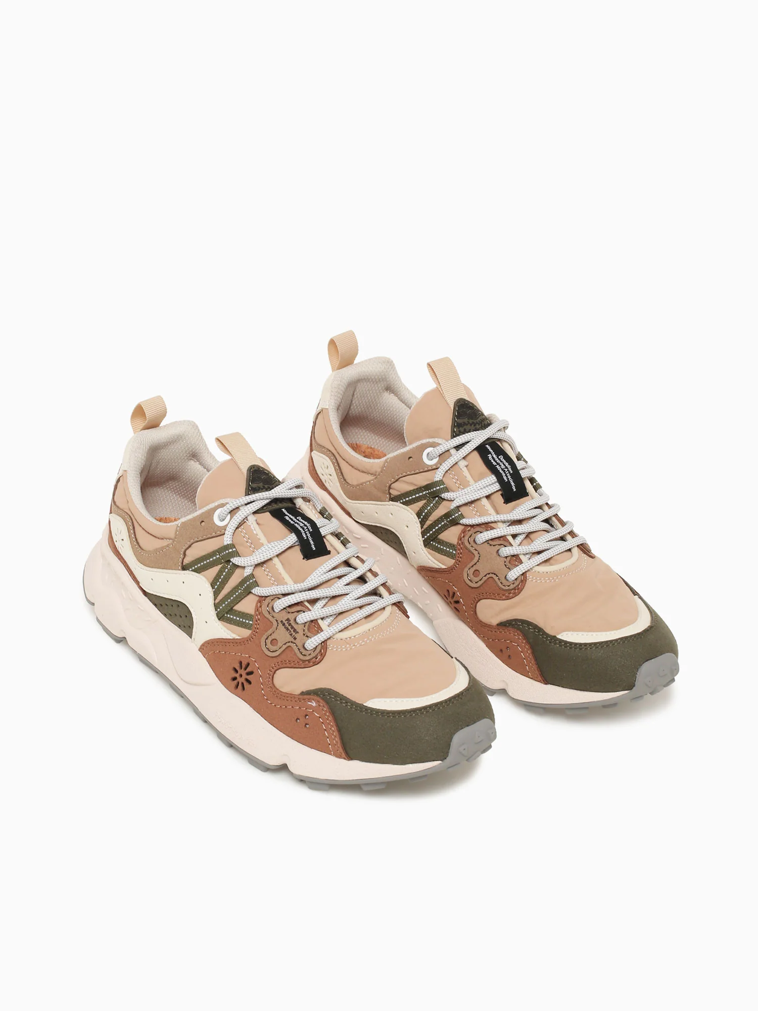 Yamano 3 Man Dk Grey Sand suede Nylon - Image 3