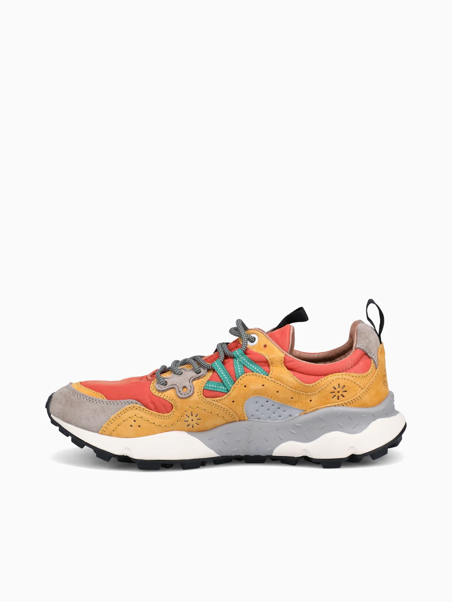 Yamano 3 Man Orange Tan suede Nylon - Image 3