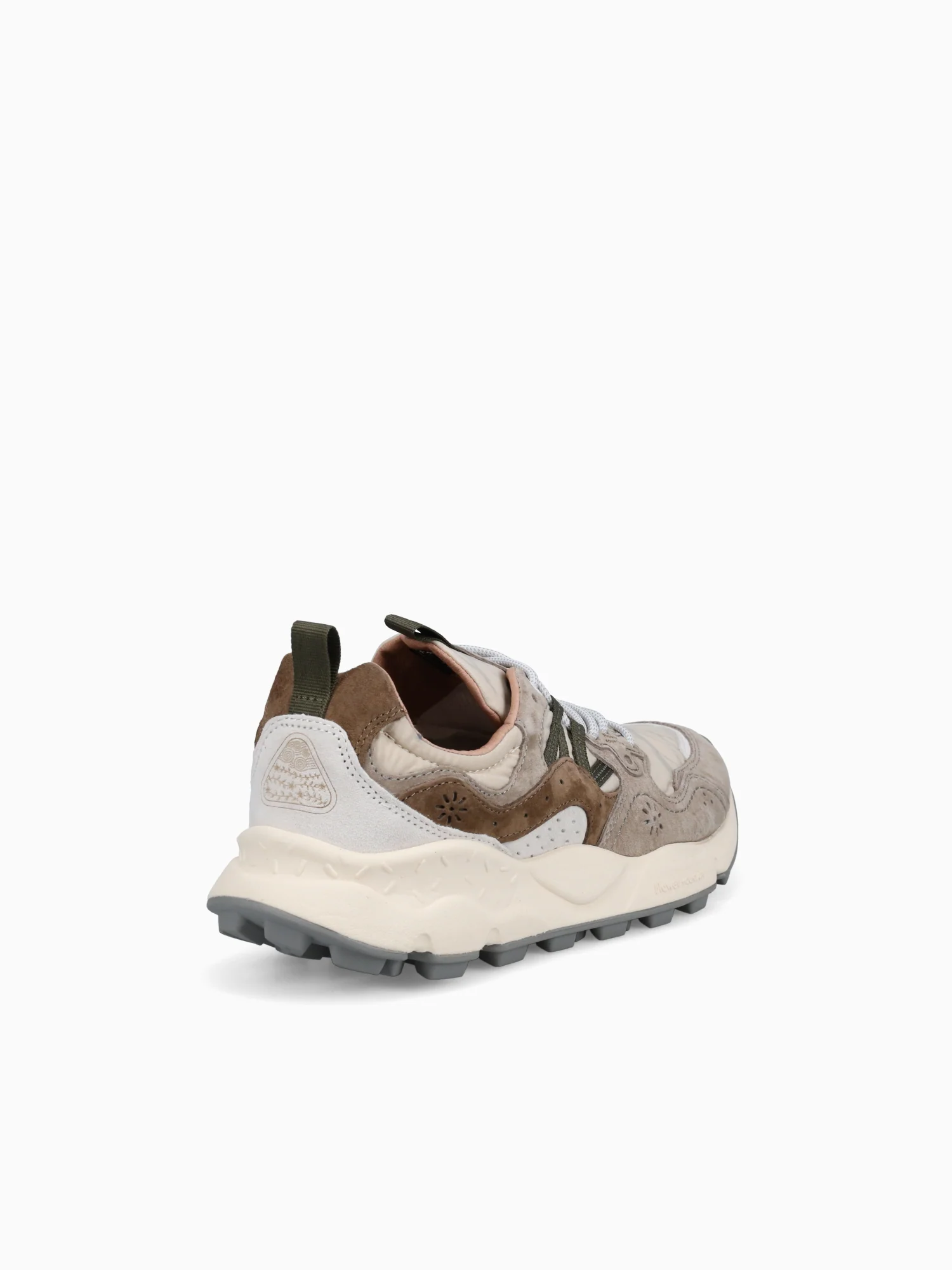 Yamano 3 Uni Off White Beige suede Nylon - Image 4