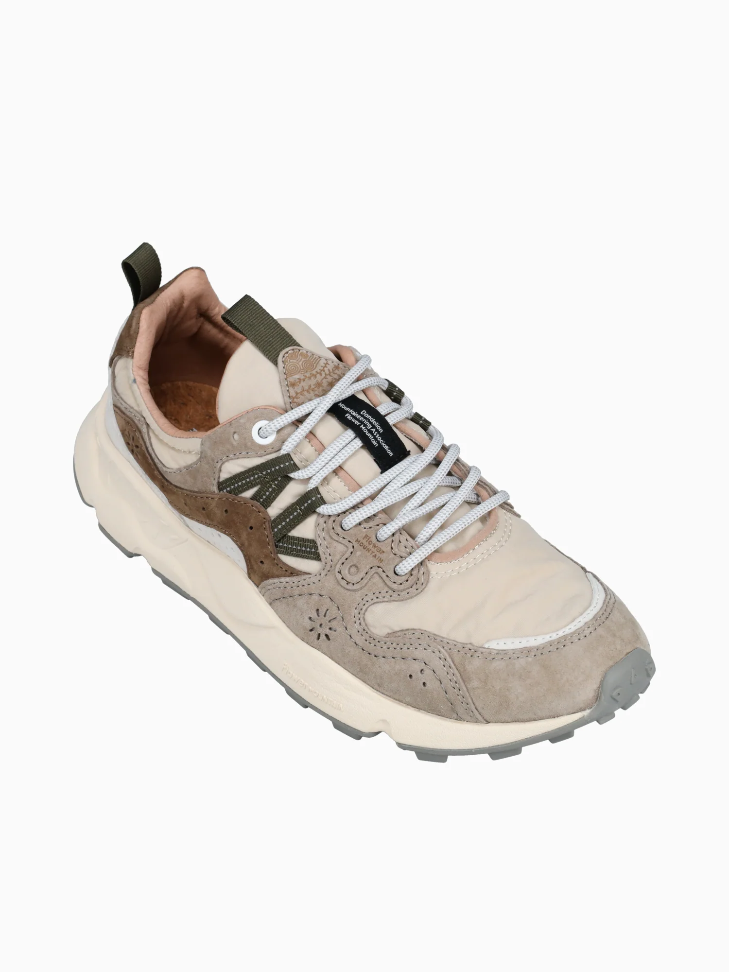 Yamano 3 Uni Off White Beige suede Nylon - Image 5