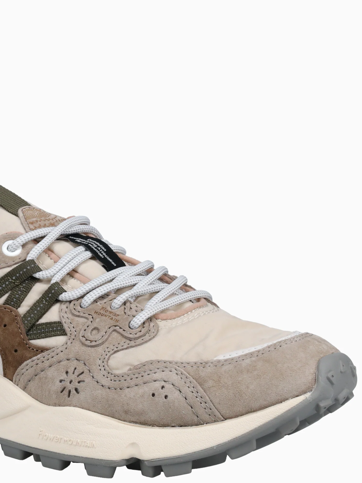 Yamano 3 Uni Off White Beige suede Nylon - Image 6