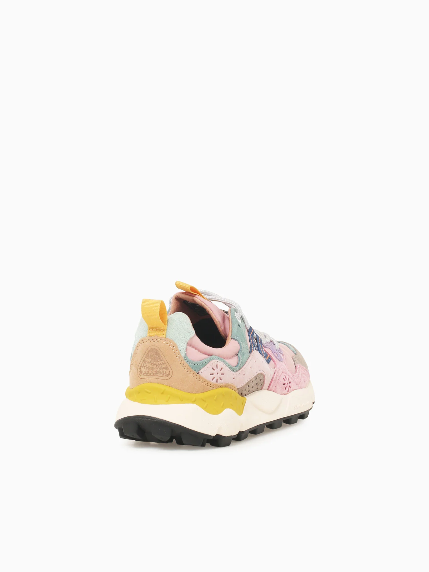 Yamano 3 Woman Grey Pink suede Nylon - Image 4