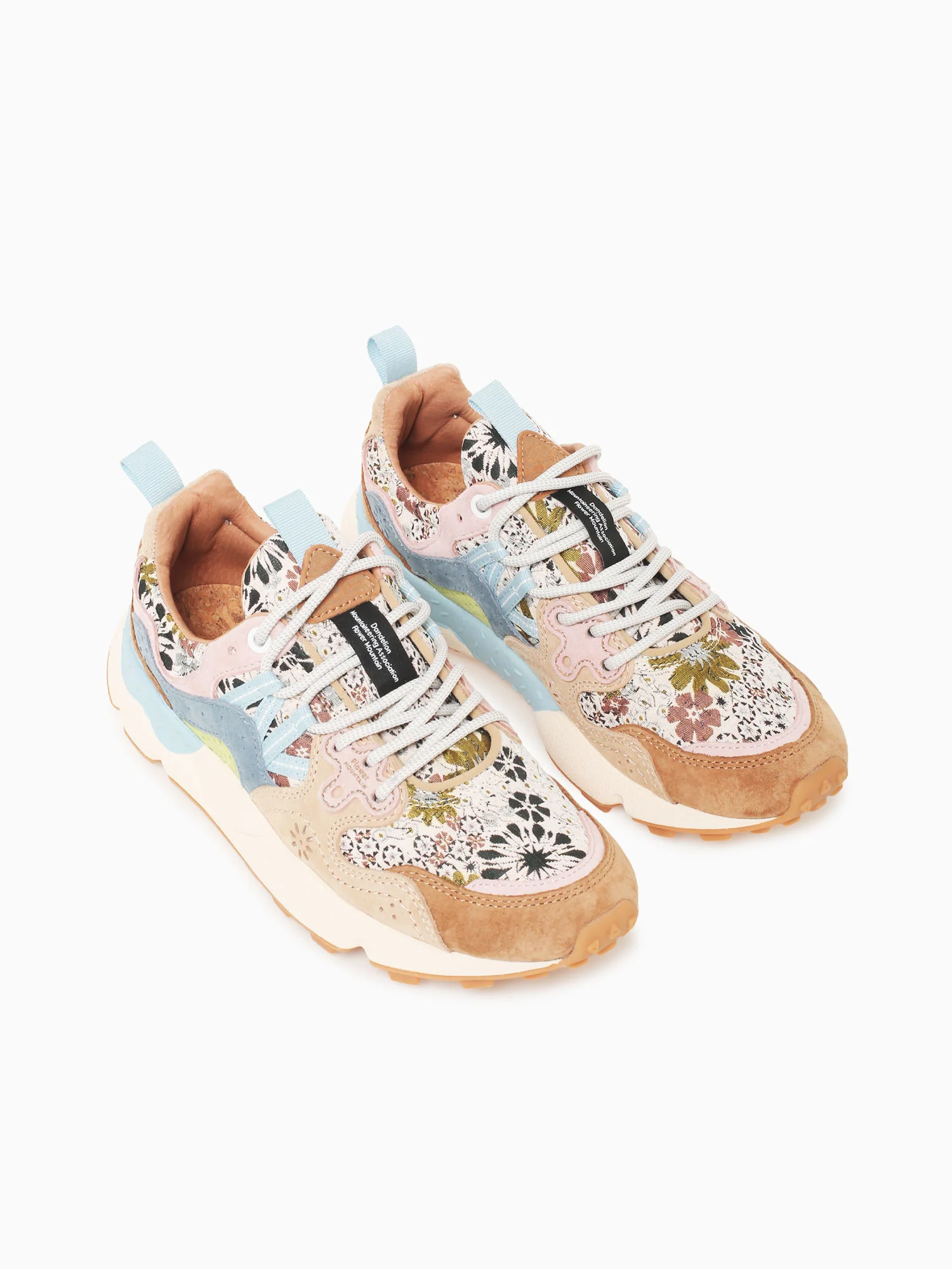 Yamano 3 Woman Multi Flower Print Suede - Image 5