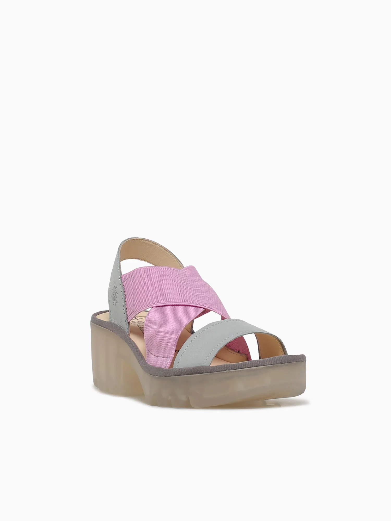 Taji502fly Blue Babypink leather Mesh - Image 2
