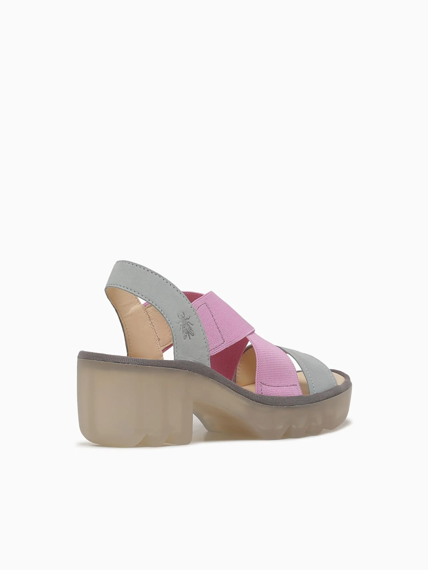 Taji502fly Blue Babypink leather Mesh - Image 4