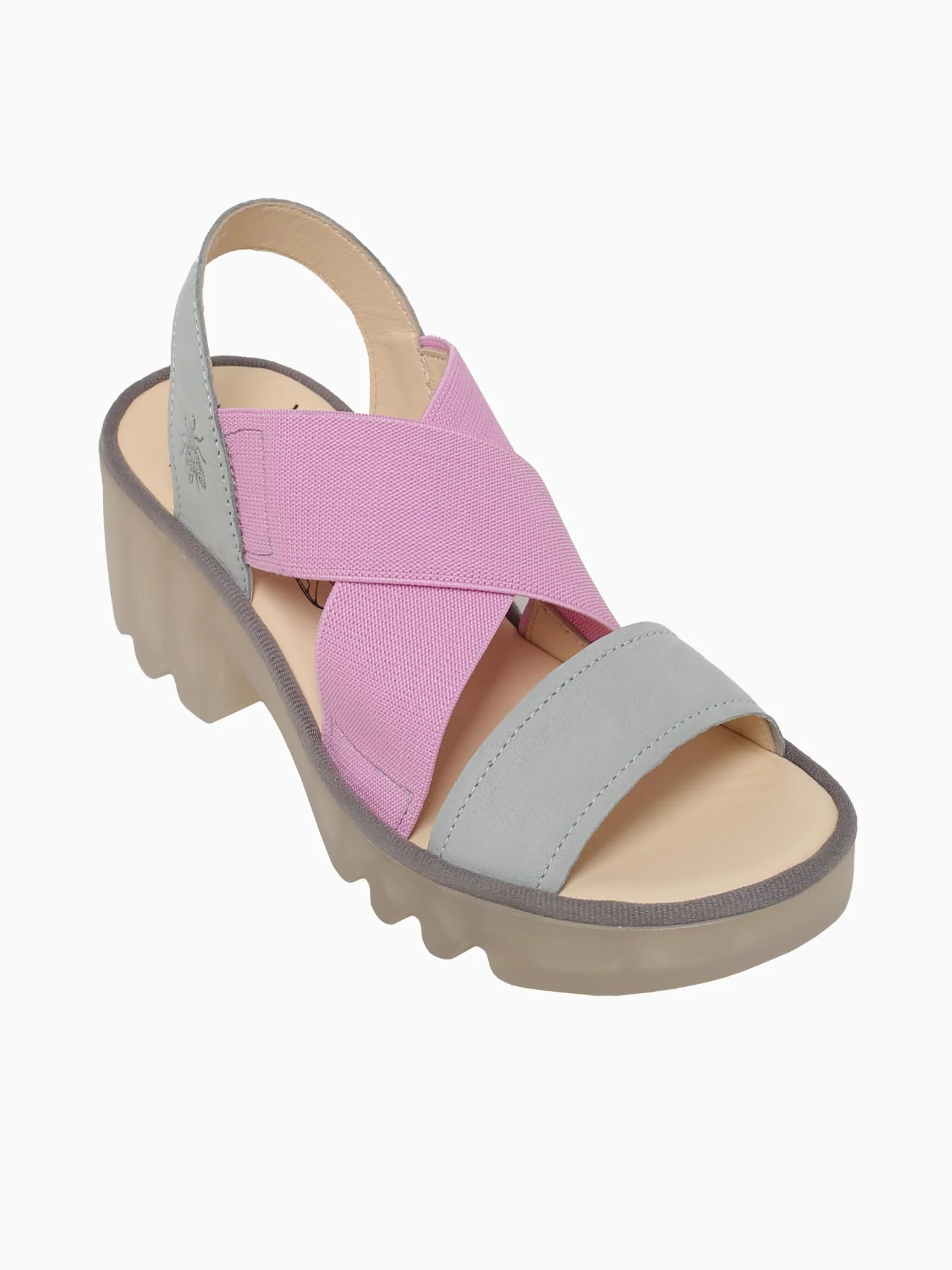 Taji502fly Blue Babypink leather Mesh - Image 5