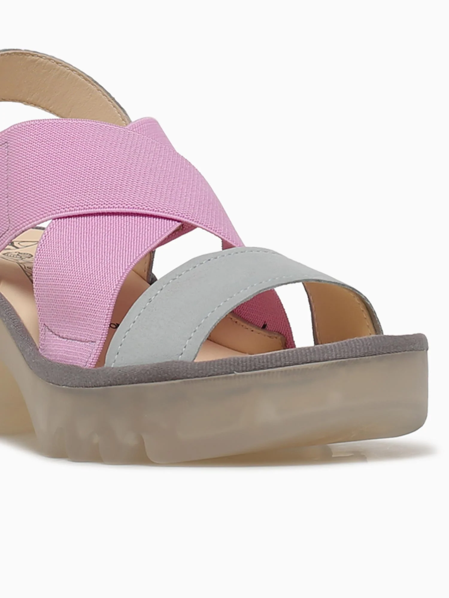 Taji502fly Blue Babypink leather Mesh - Image 6