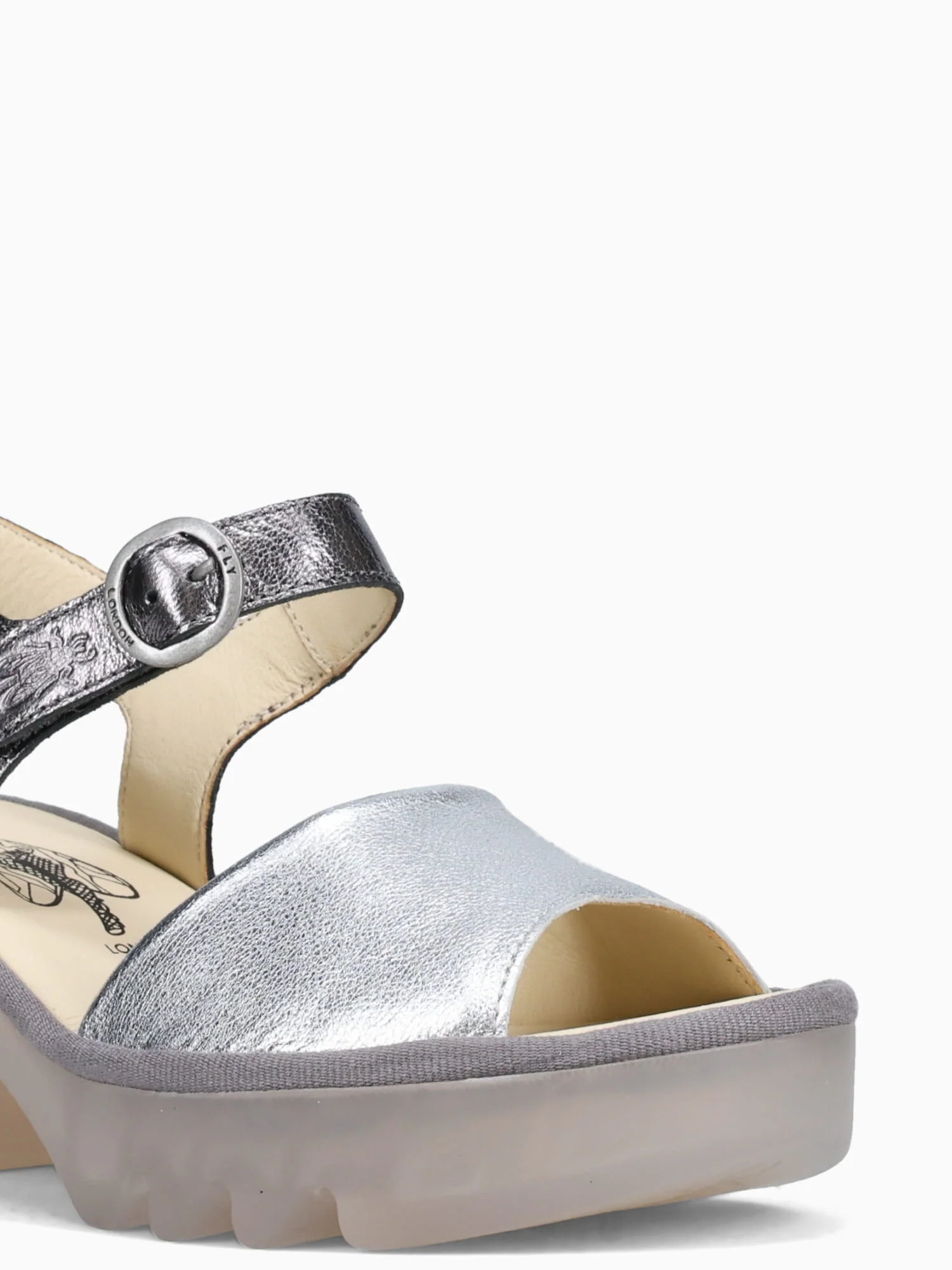 Tull503fly Silver Graphite leather - Image 6