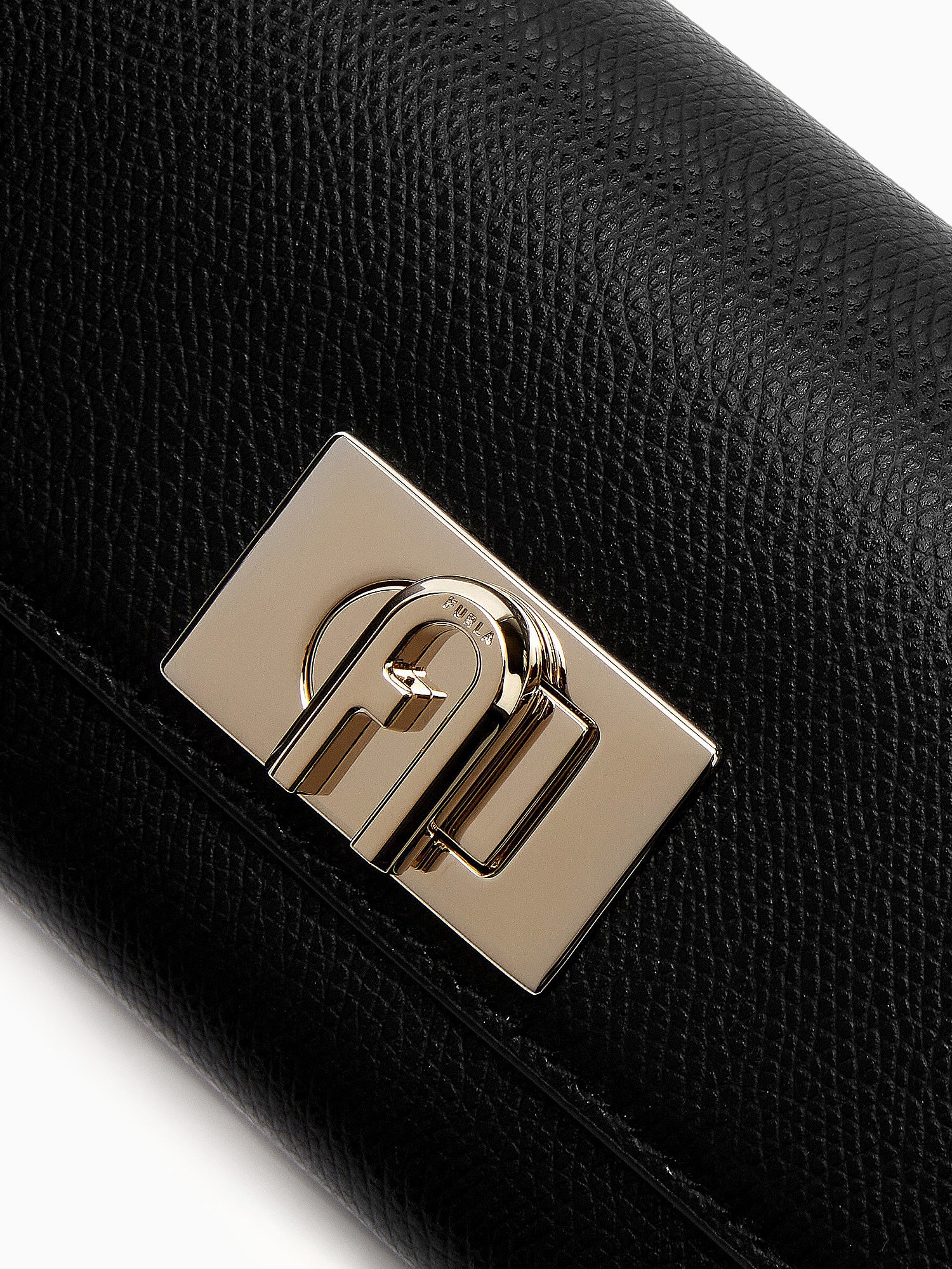 Furla 1927 Continental Wallet Nero Leath - Image 4