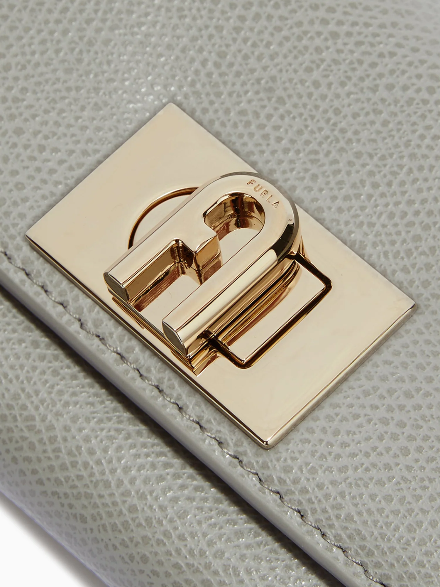 Furla 1927 M Compact Wallet Cenere Leath - Image 3