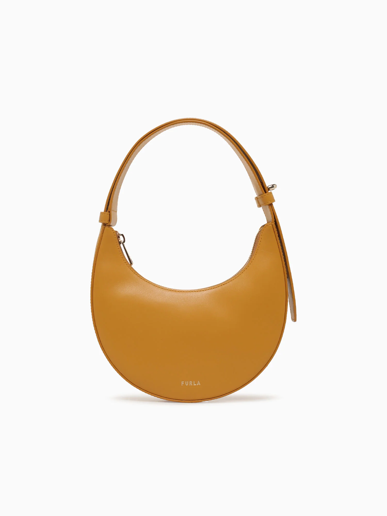 Furla Delizia Mini Shoulder Bag Senape