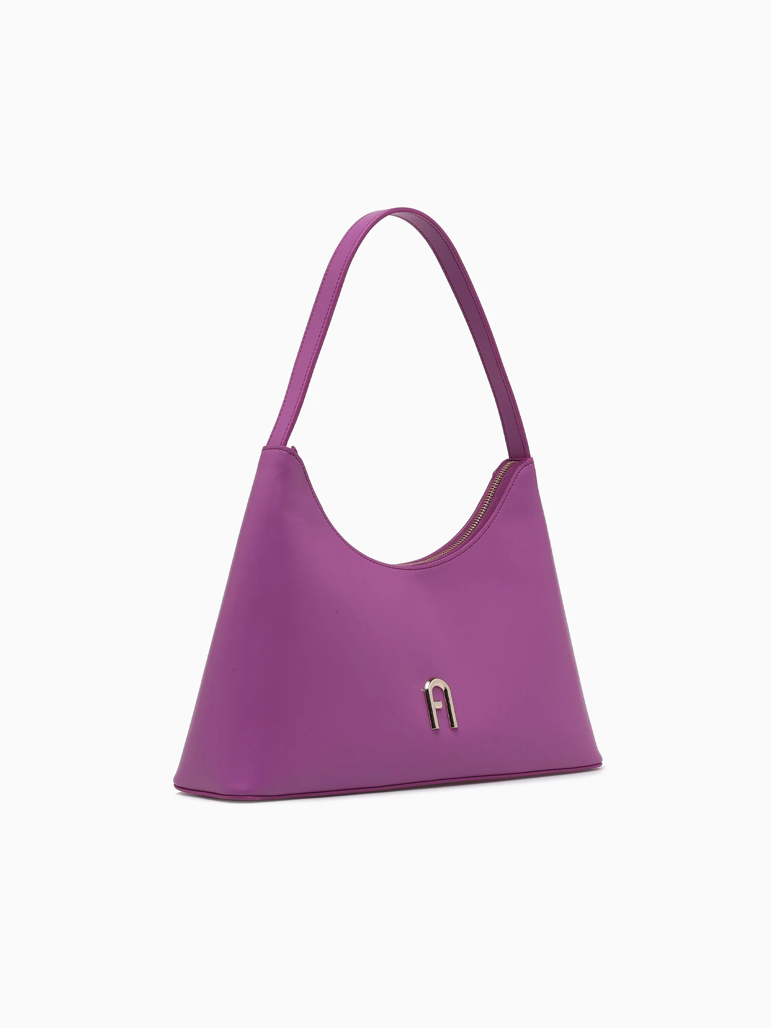 Furla Diamante S Shoulder Bag Violet - Image 2