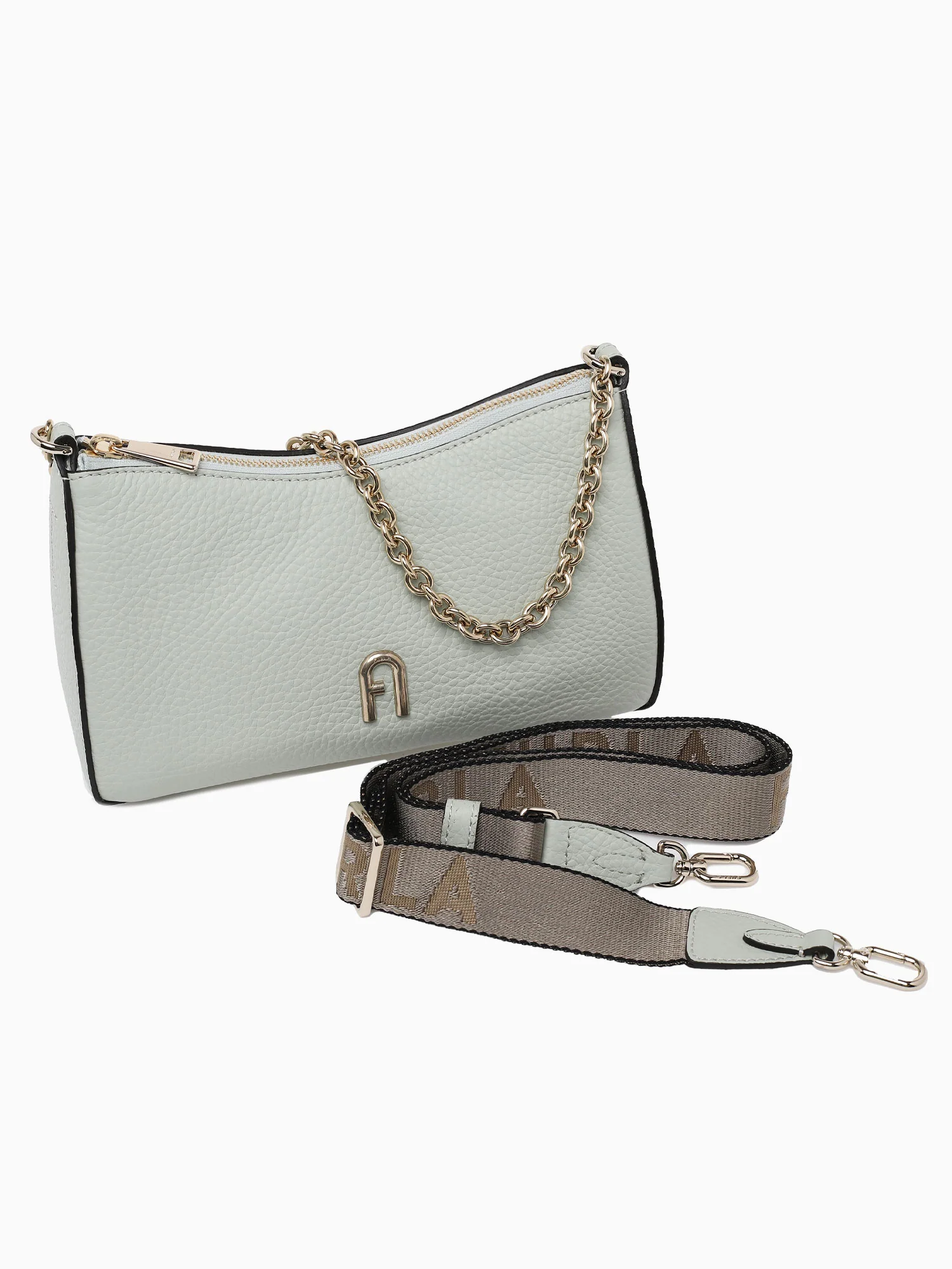 Furla Mini C.body Double Strap Felce+met - Image 3