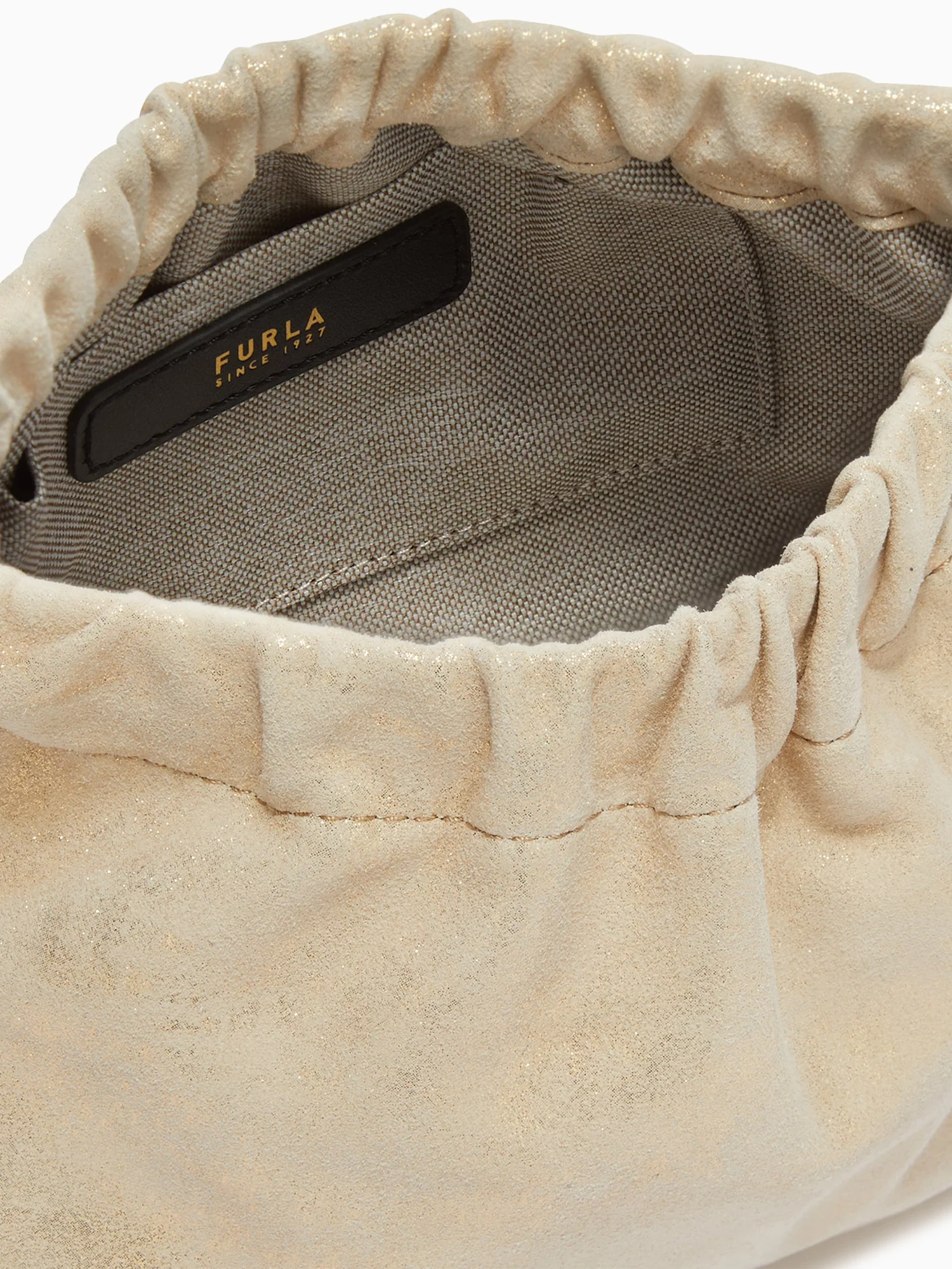 Furla Nuvola Mini Crossbody Gold - Image 4