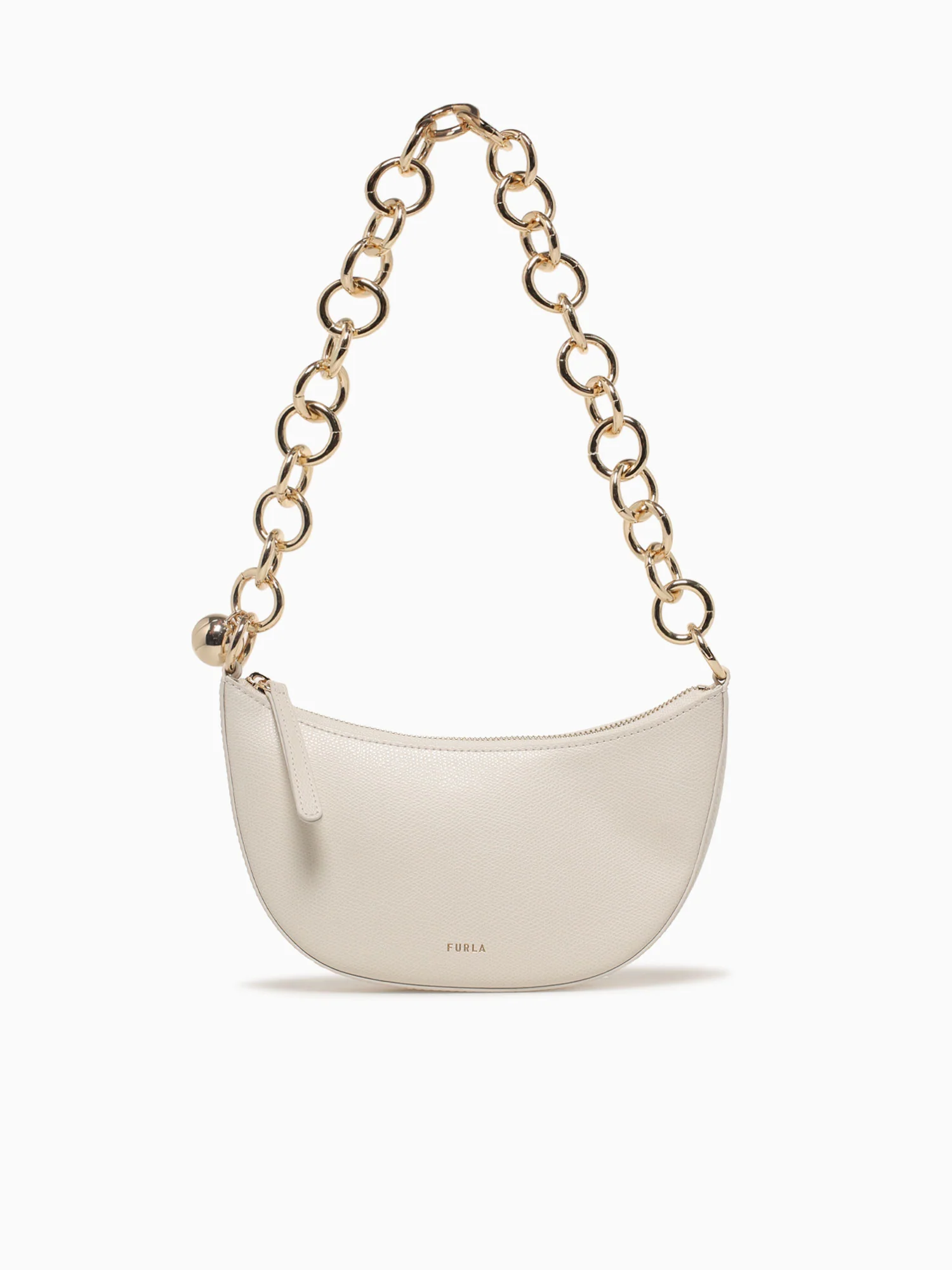 Furla Sfera Mini Shoulder Bag Panna