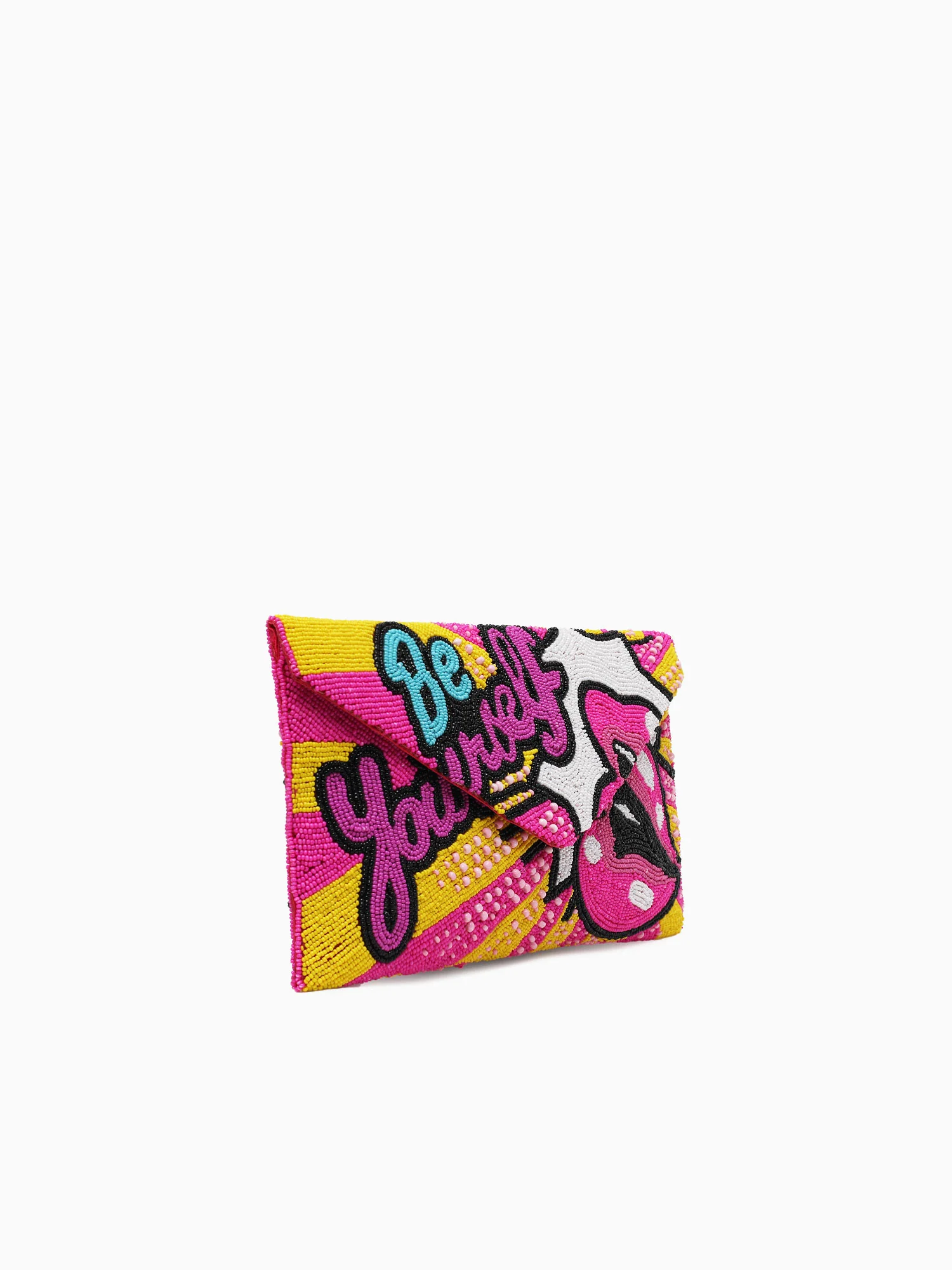 Be Yourself Clutch Pink Multi - Image 2