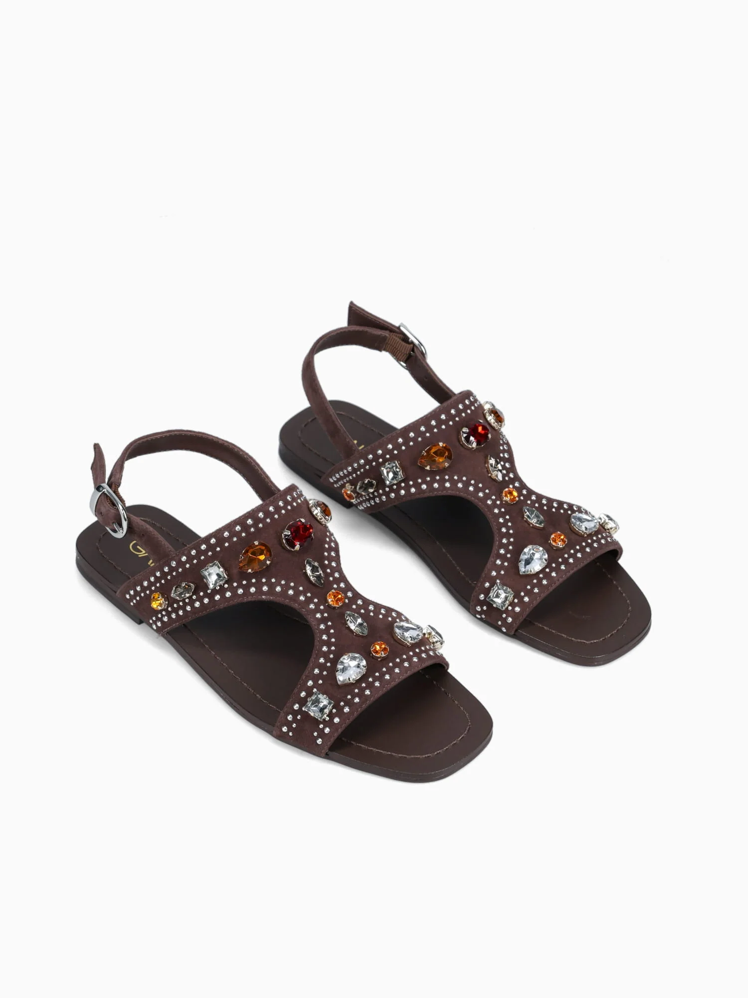 Gialis Brown Suede - Image 3