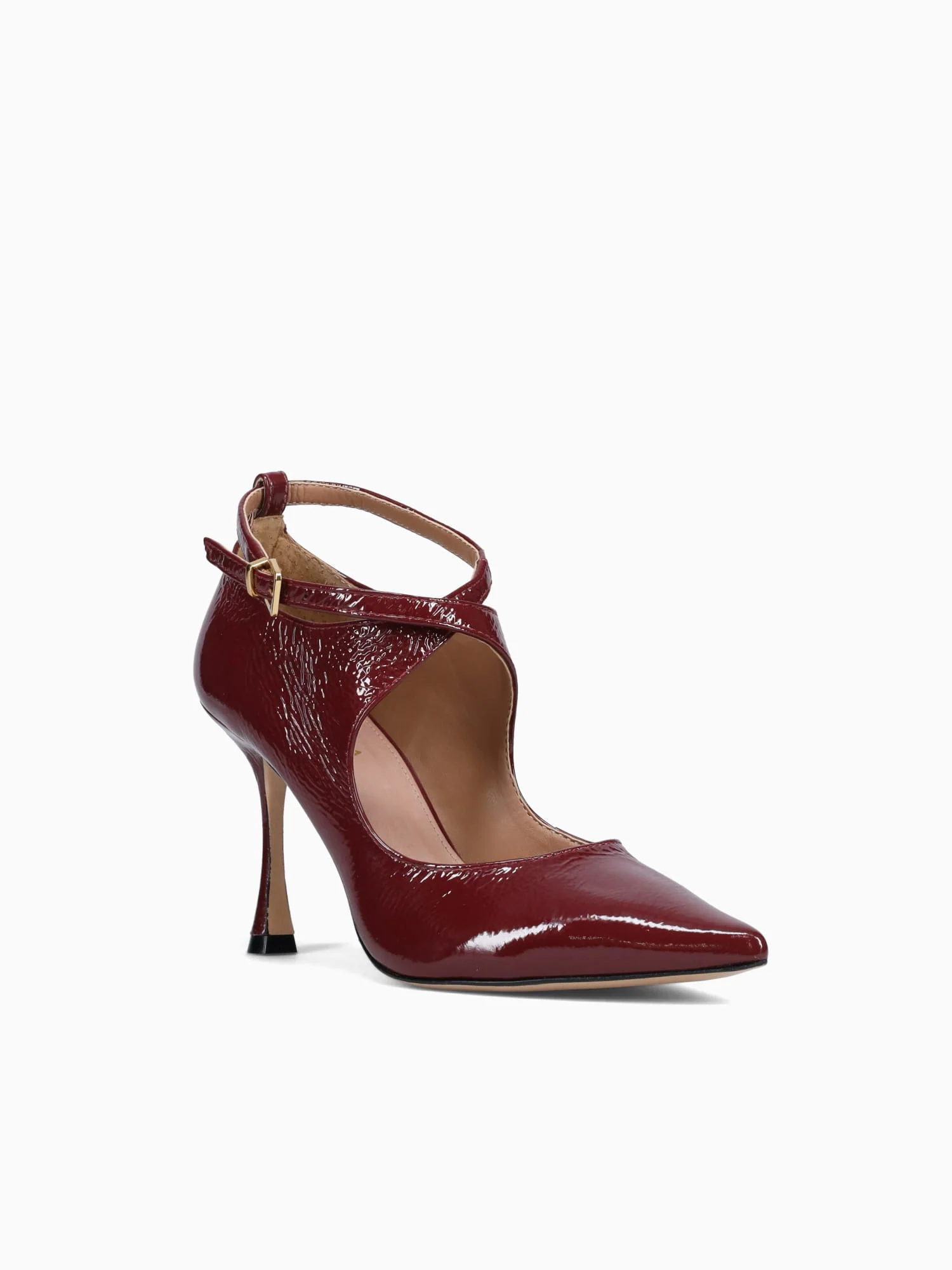 Ximena Velvet Rouge Patent Leather - Image 2
