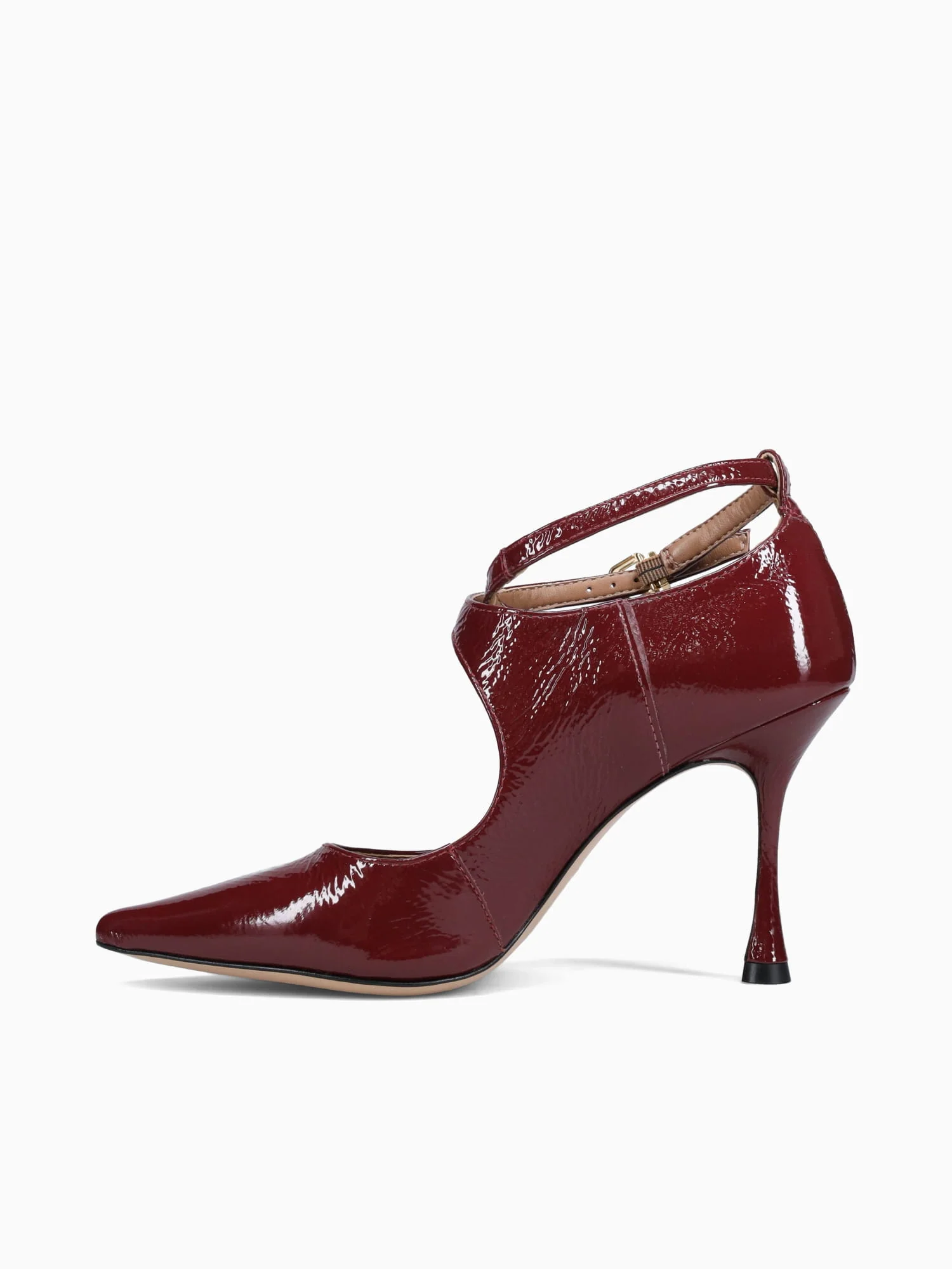 Ximena Velvet Rouge Patent Leather - Image 4