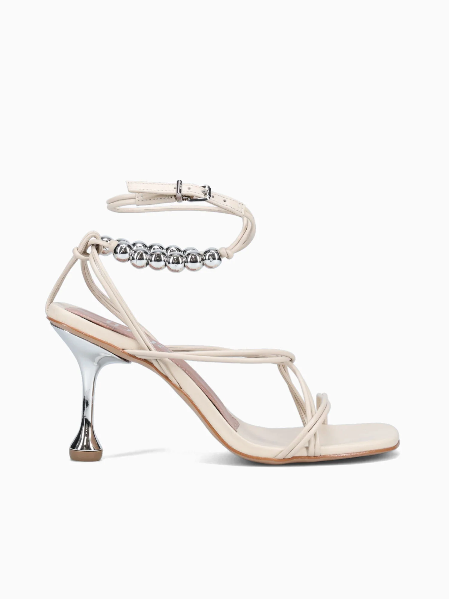 Evelina Off White Leather