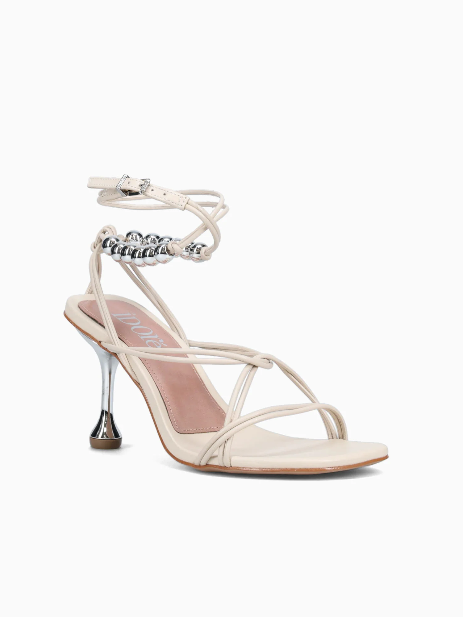 Evelina Off White Leather - Image 2