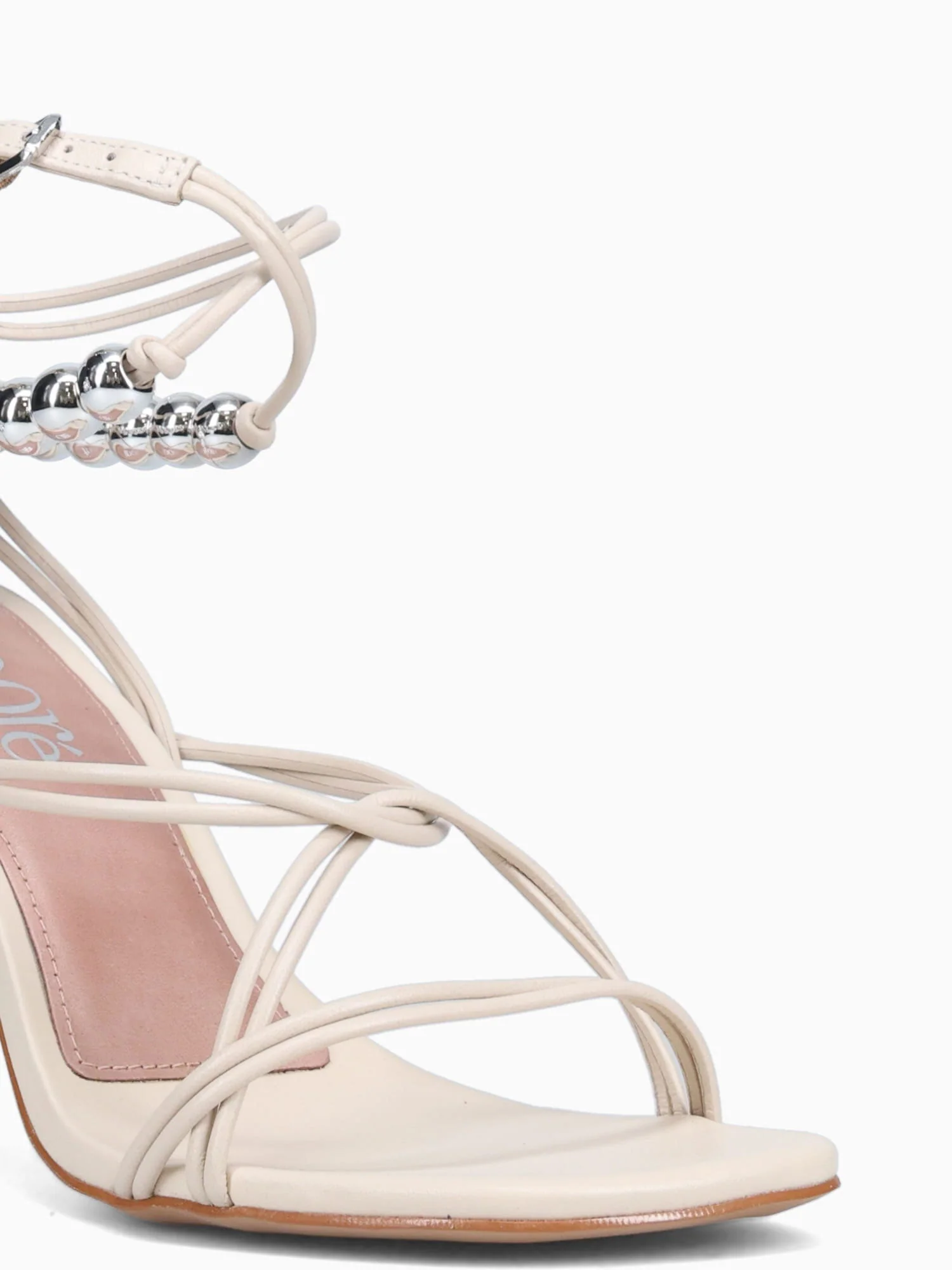 Evelina Off White Leather - Image 6