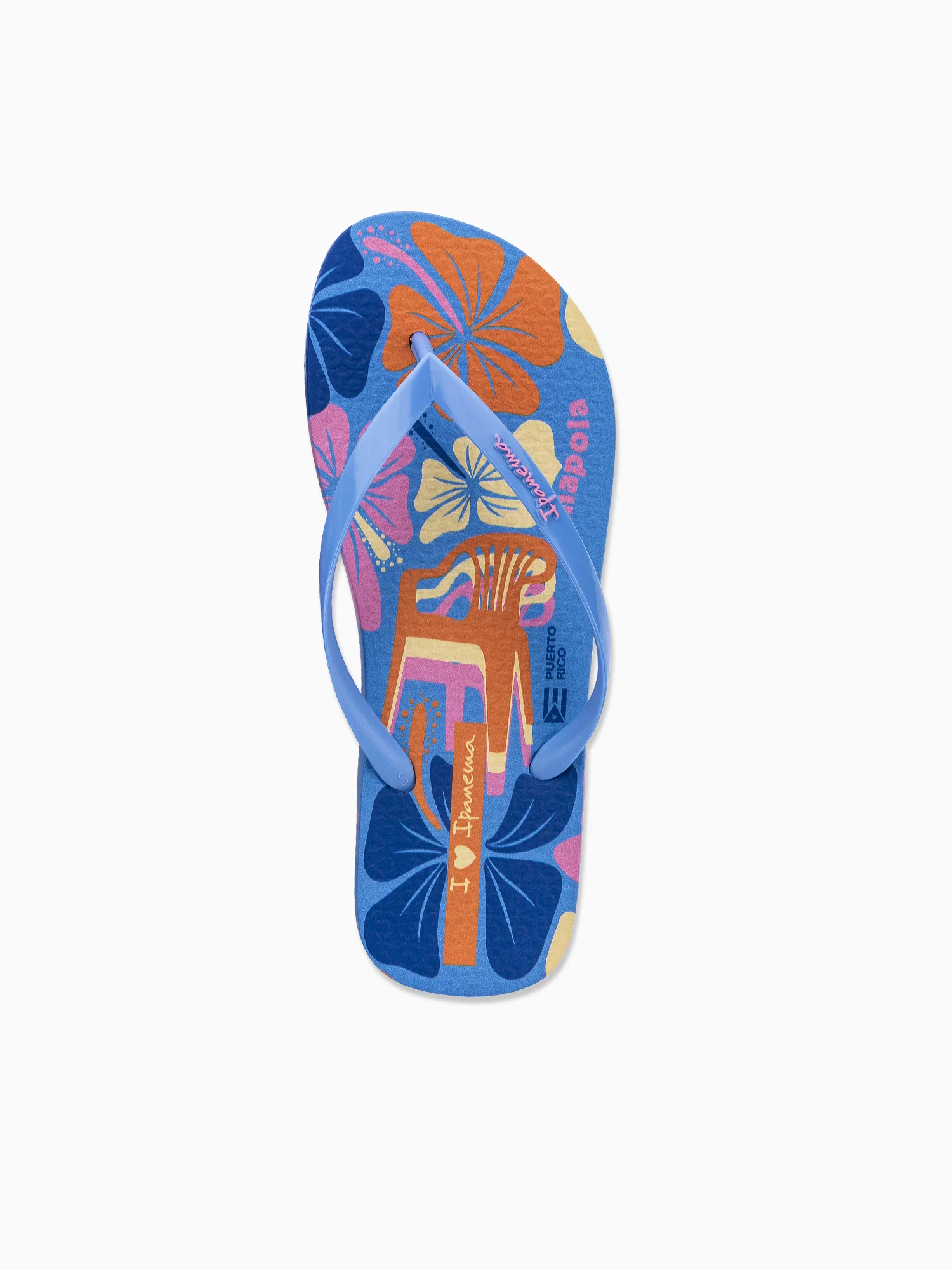 Ip Porto Rico Blue Orange multi - Image 7