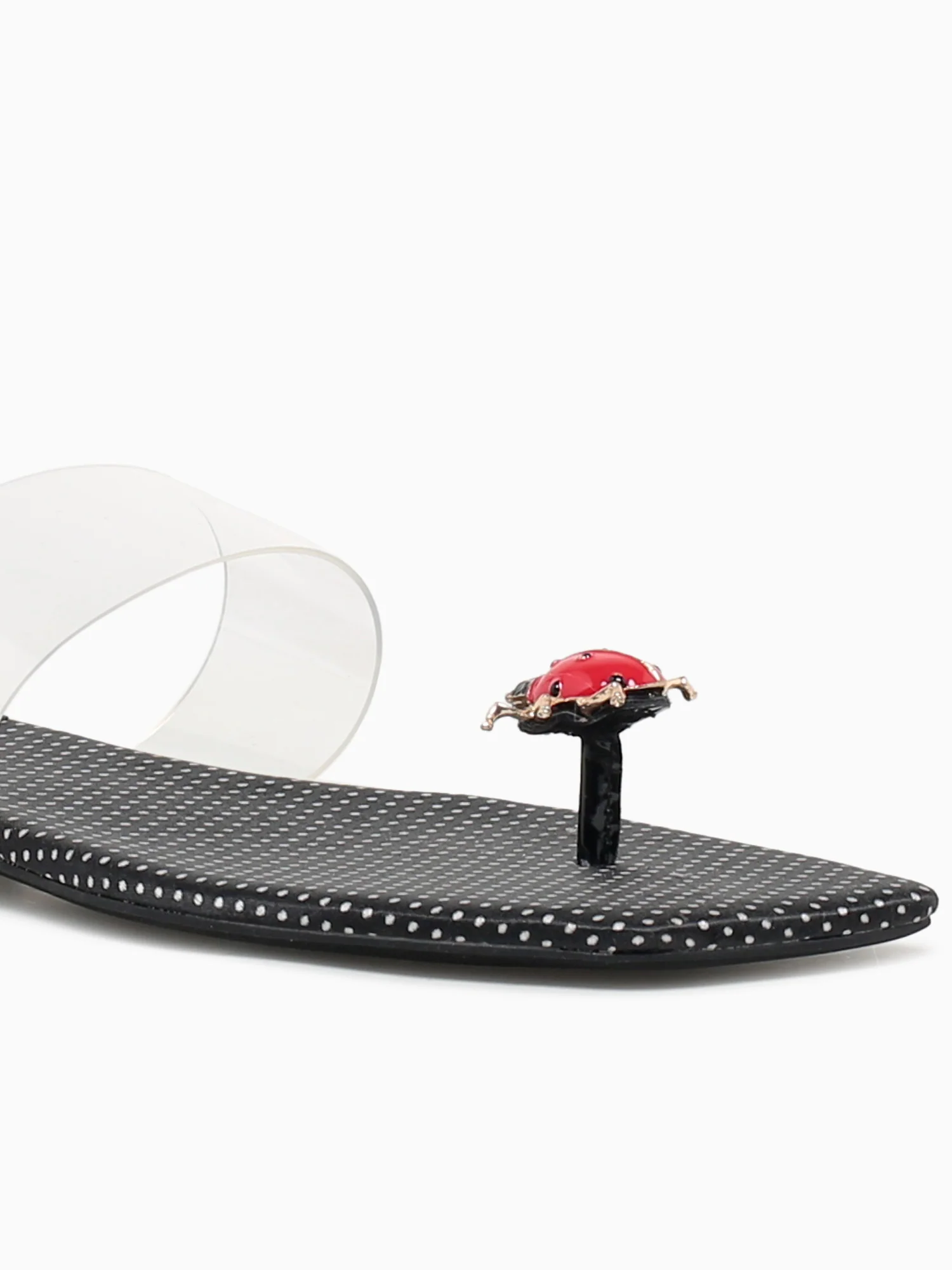 Buggy Black Polka Dot Fabric - Image 7