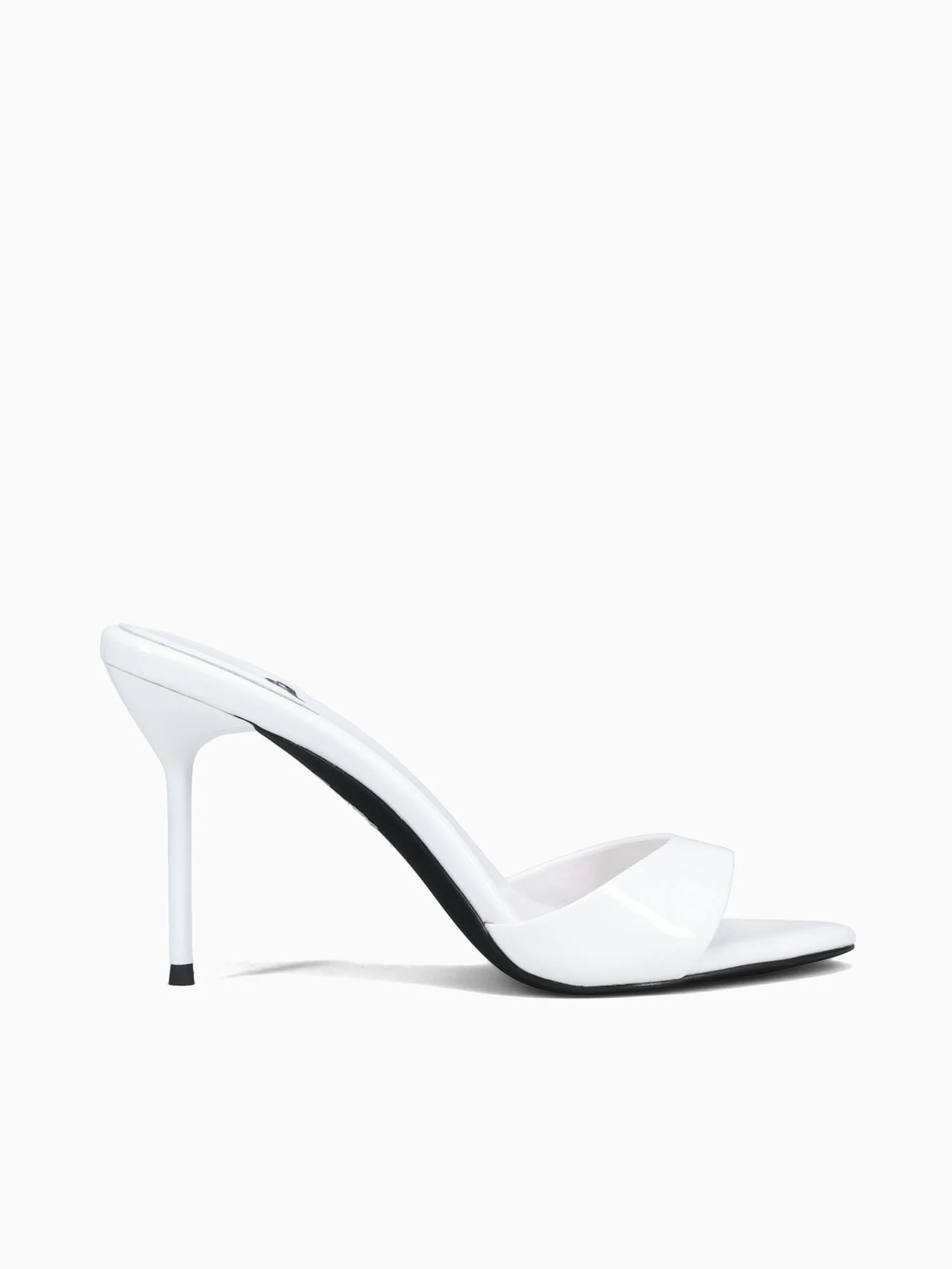 Cesoire White Patent Cow Leather