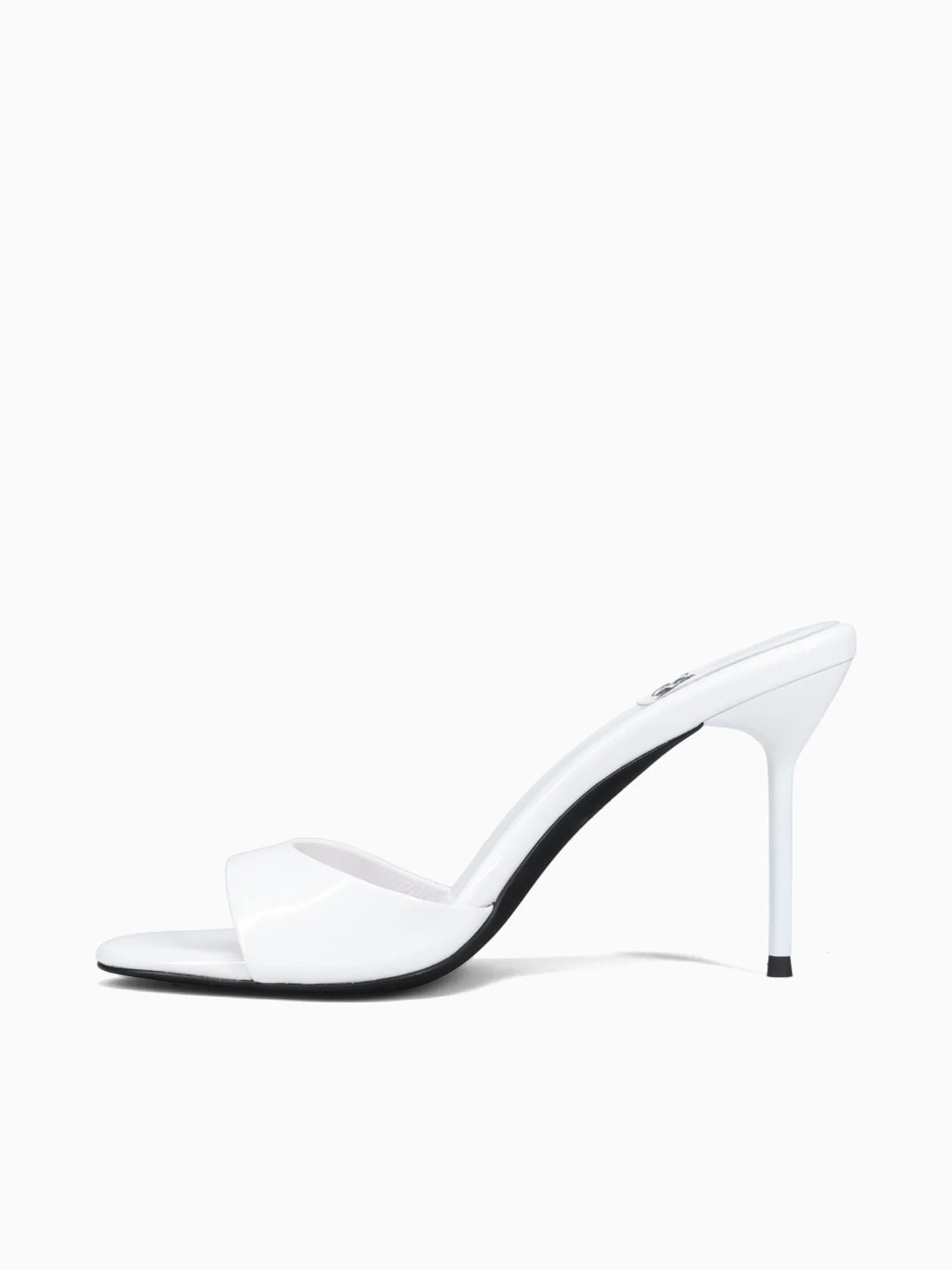 Cesoire White Patent Cow Leather - Image 5