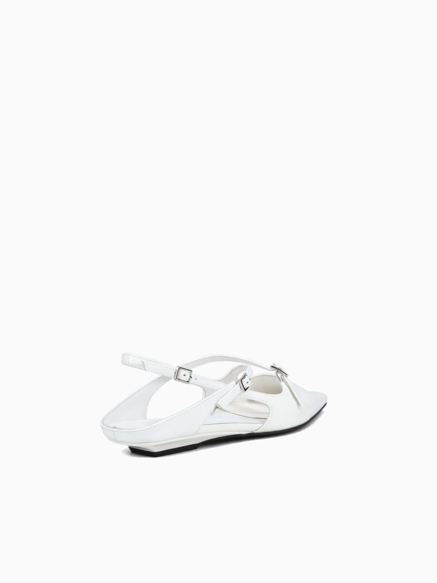 Fax Me White Patent - Image 6