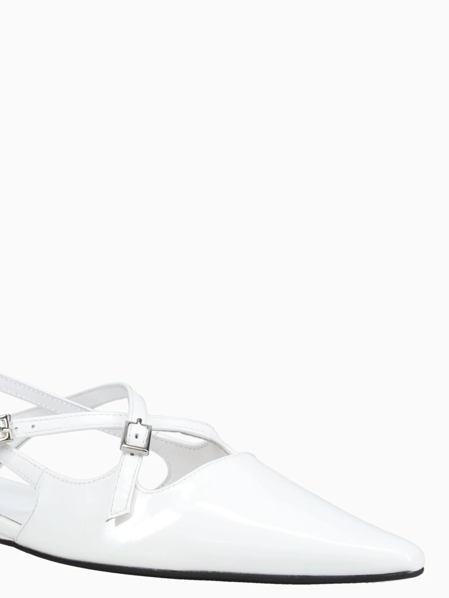Fax Me White Patent - Image 8