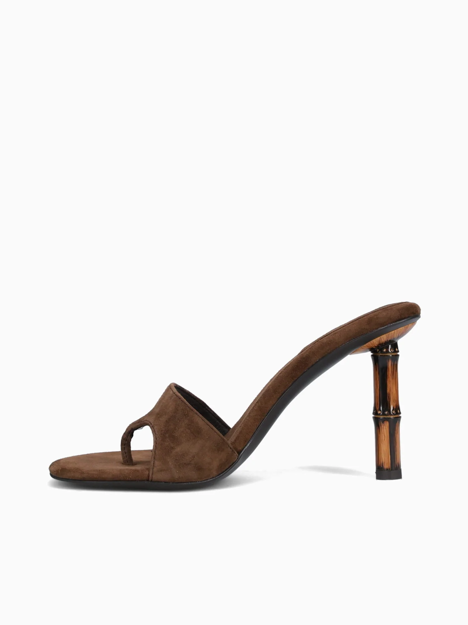 Linette Espresso Suede - Image 4