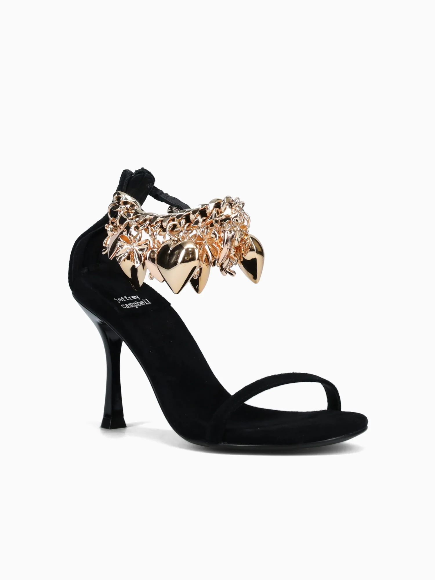 True Love Black Gold suede - Image 2