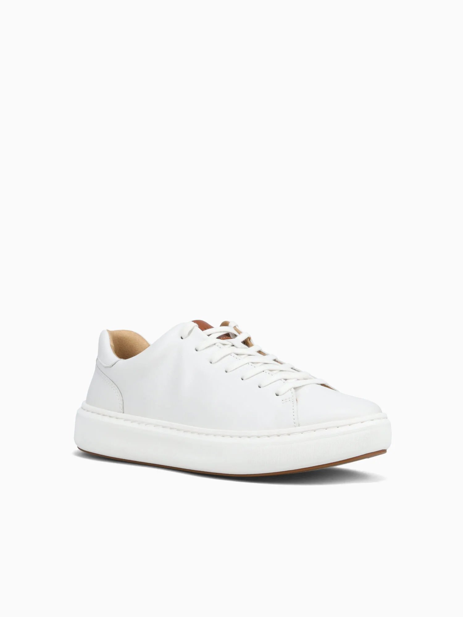 Anders Lacetotoe White Leather - Image 2