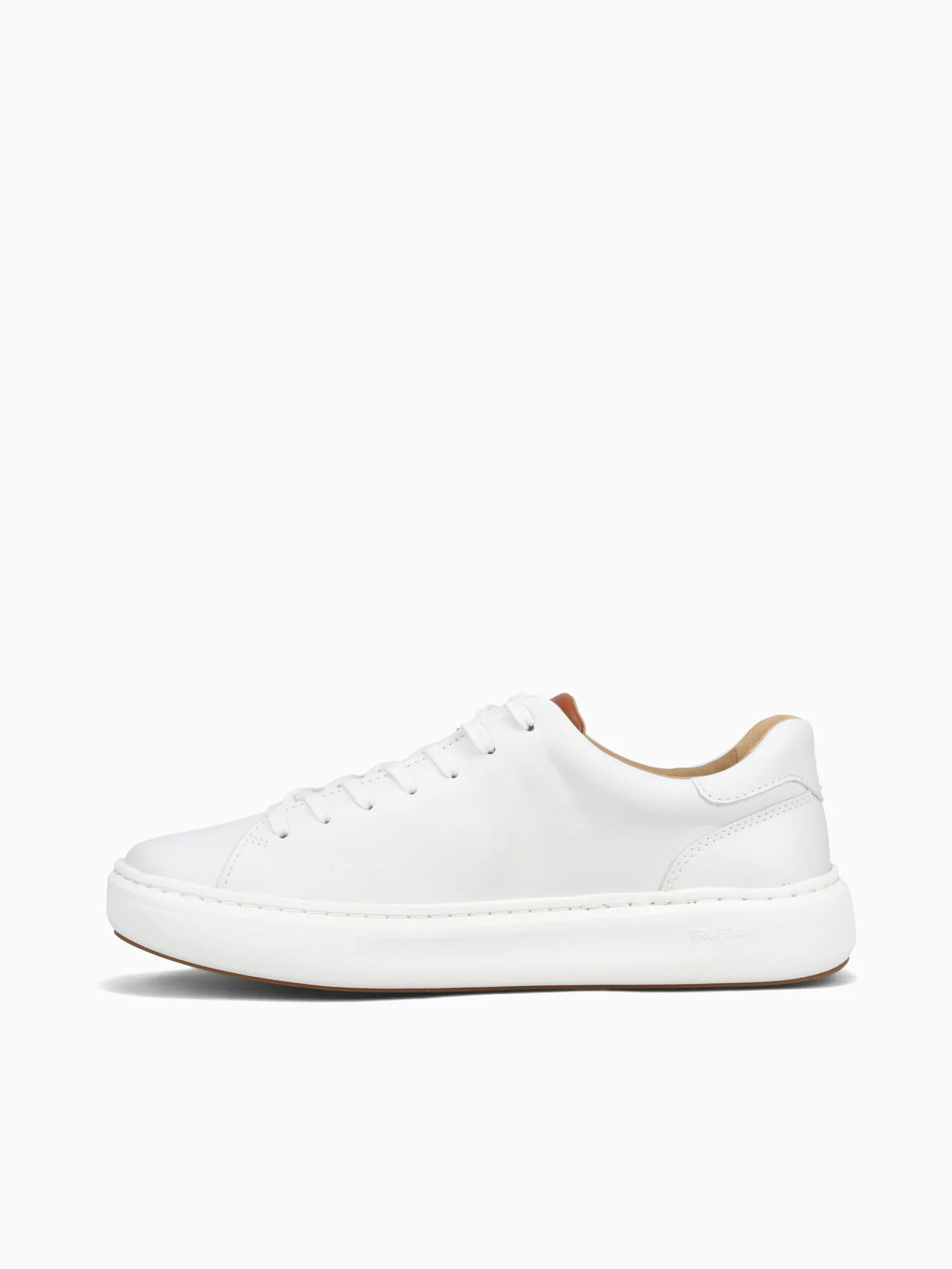 Anders Lacetotoe White Leather - Image 3