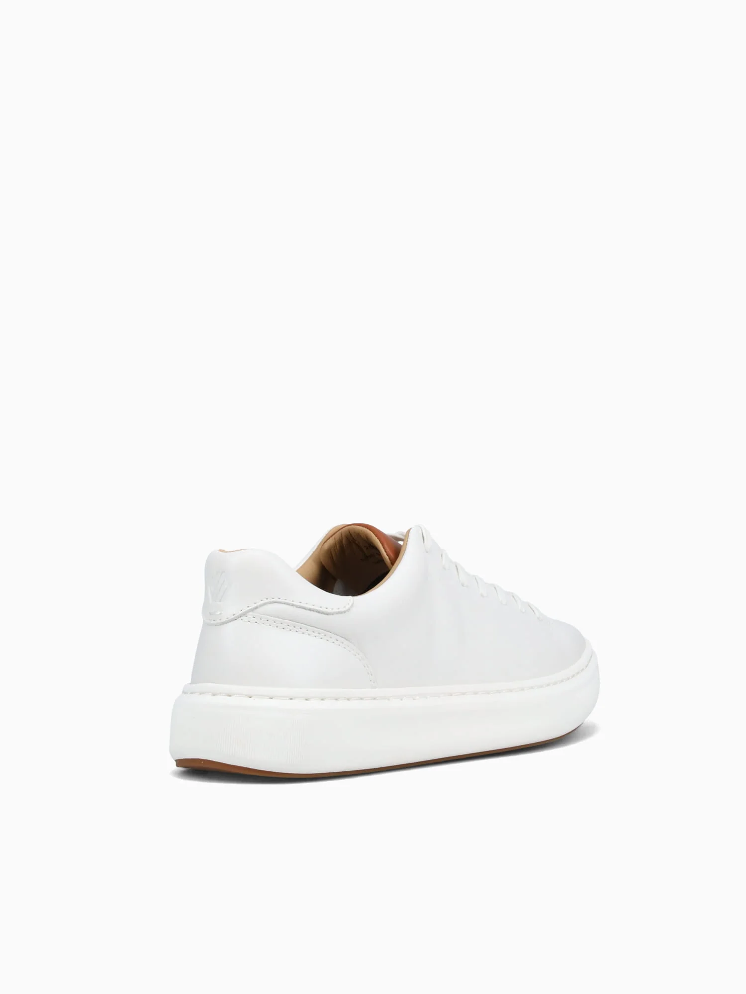 Anders Lacetotoe White Leather - Image 4